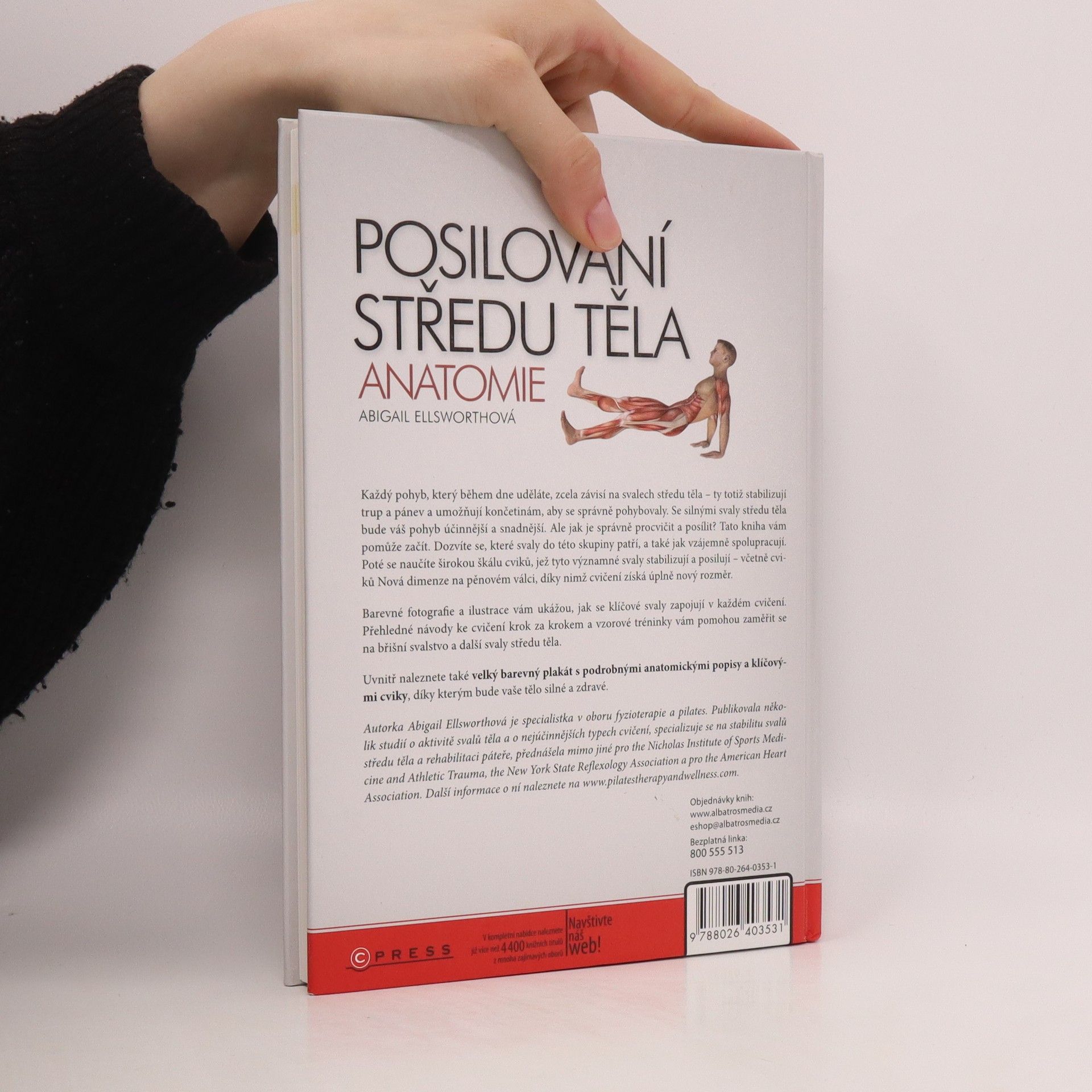 Abby Ellsworth Posilování středu těla - anatomie