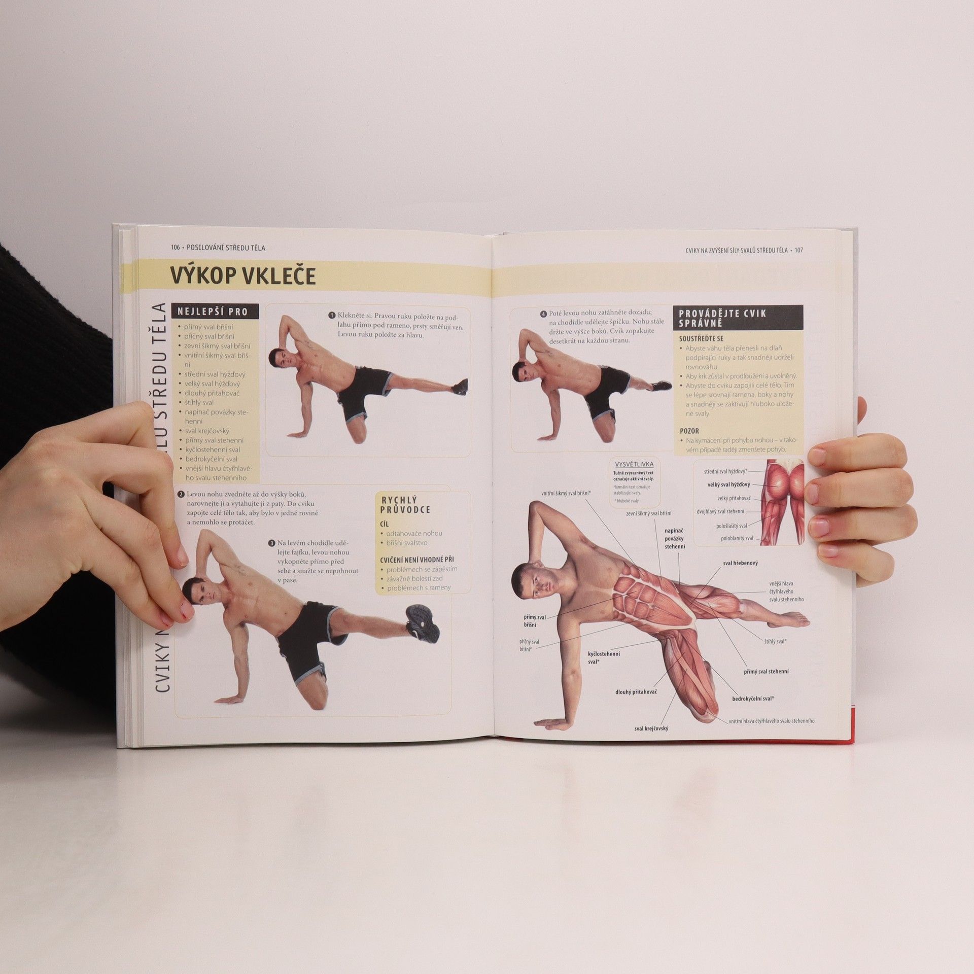Abby Ellsworth Posilování středu těla - anatomie