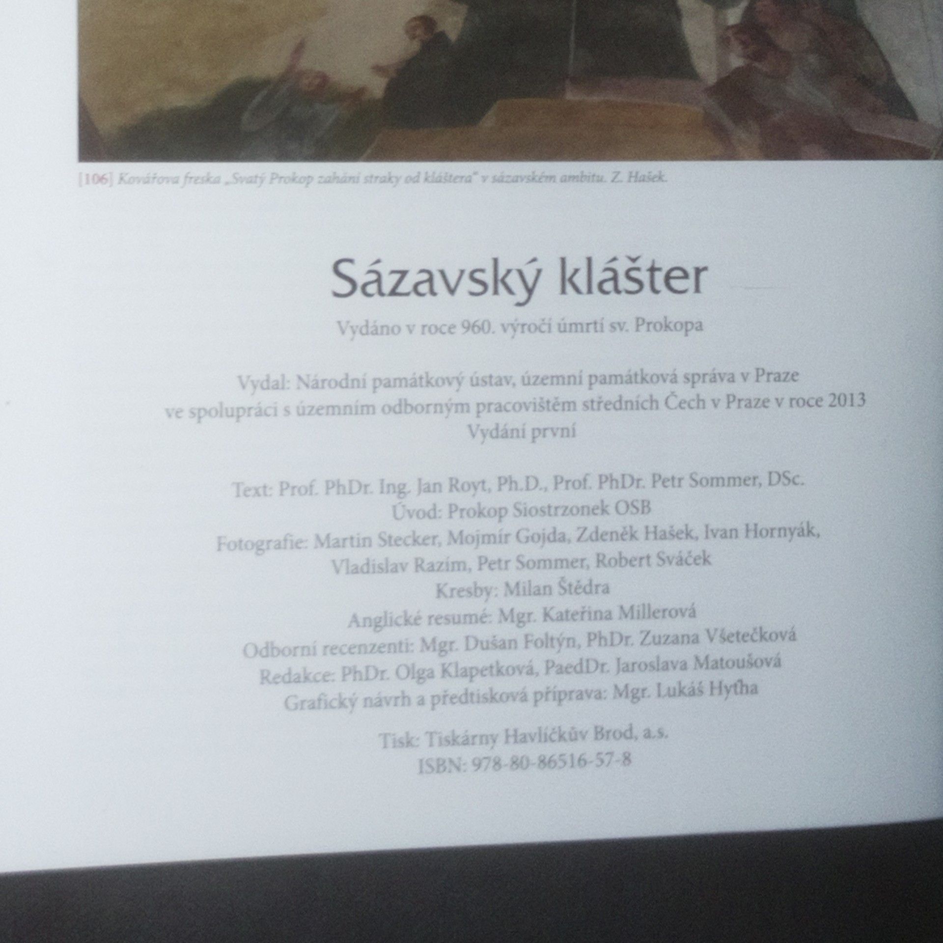 Jan Royt Sázavský klášter