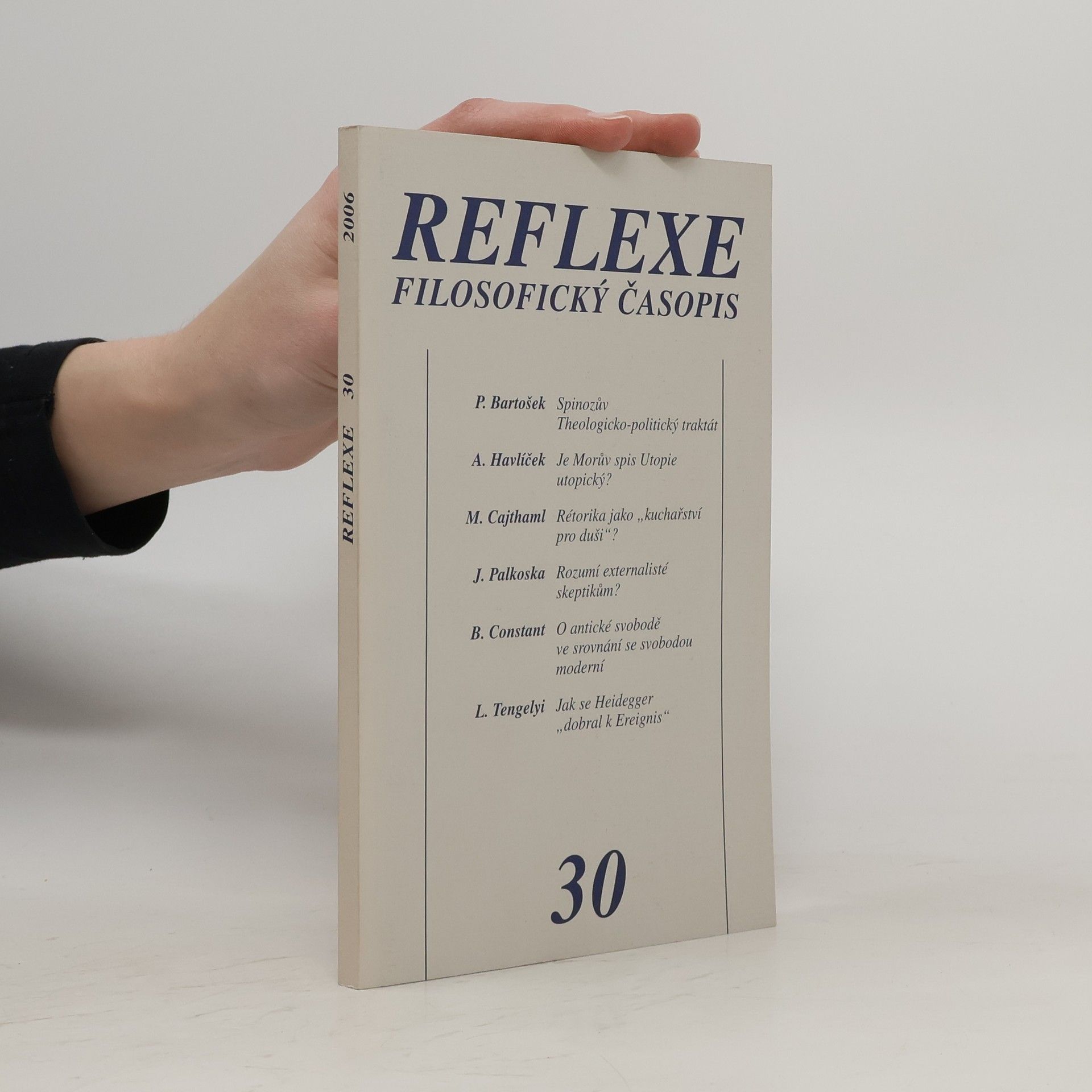 Auteurscollectief Reflexe; filosofický časopis č. 30