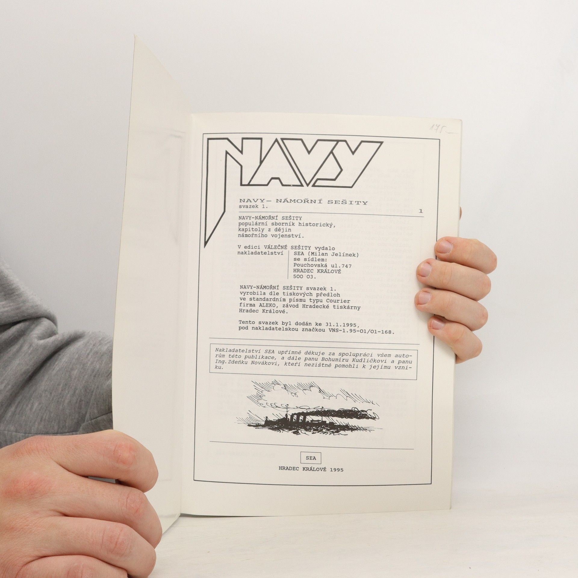 Various authors NAVY - Námořní sešity. Svazek 1