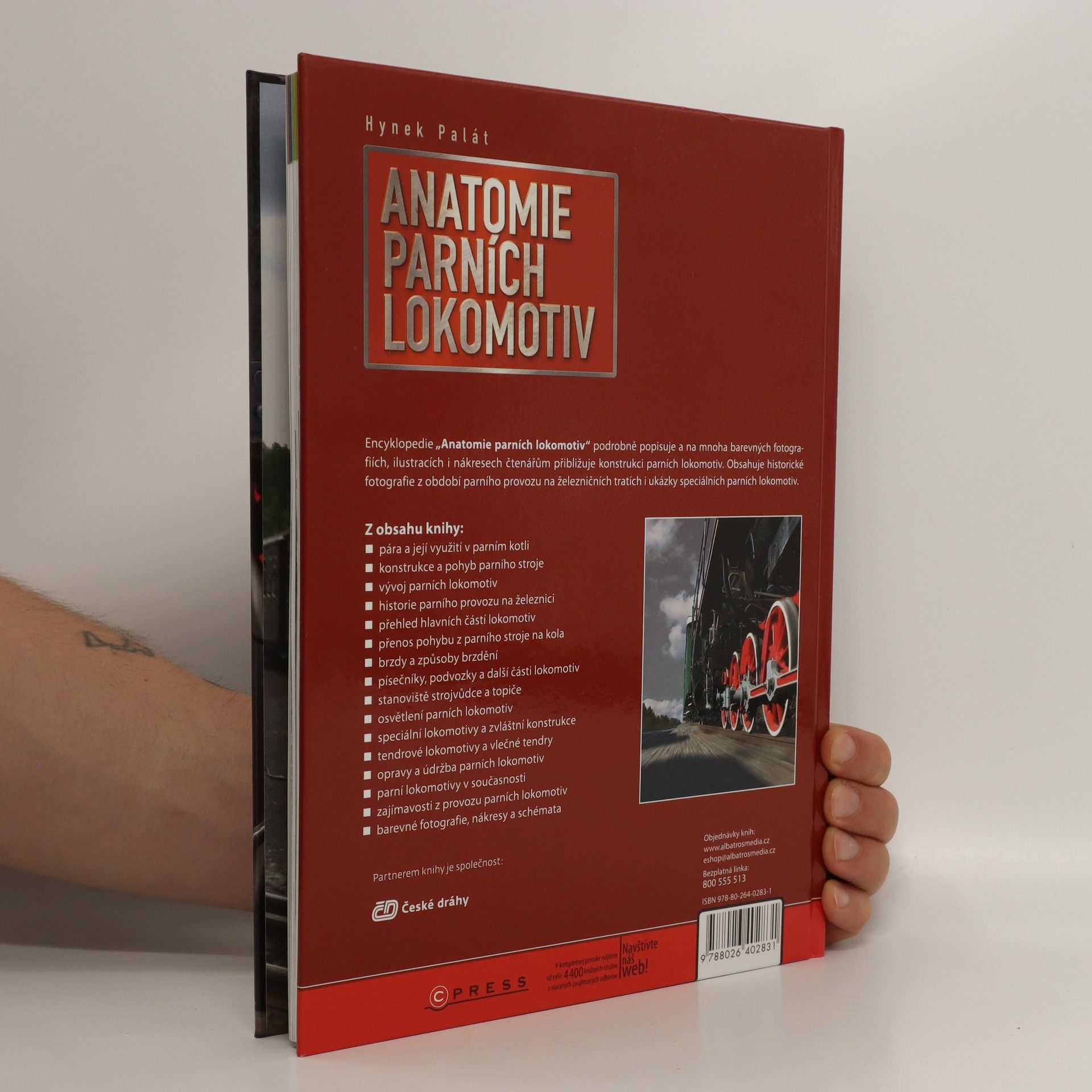 Hynek Palát Anatomie parních lokomotiv