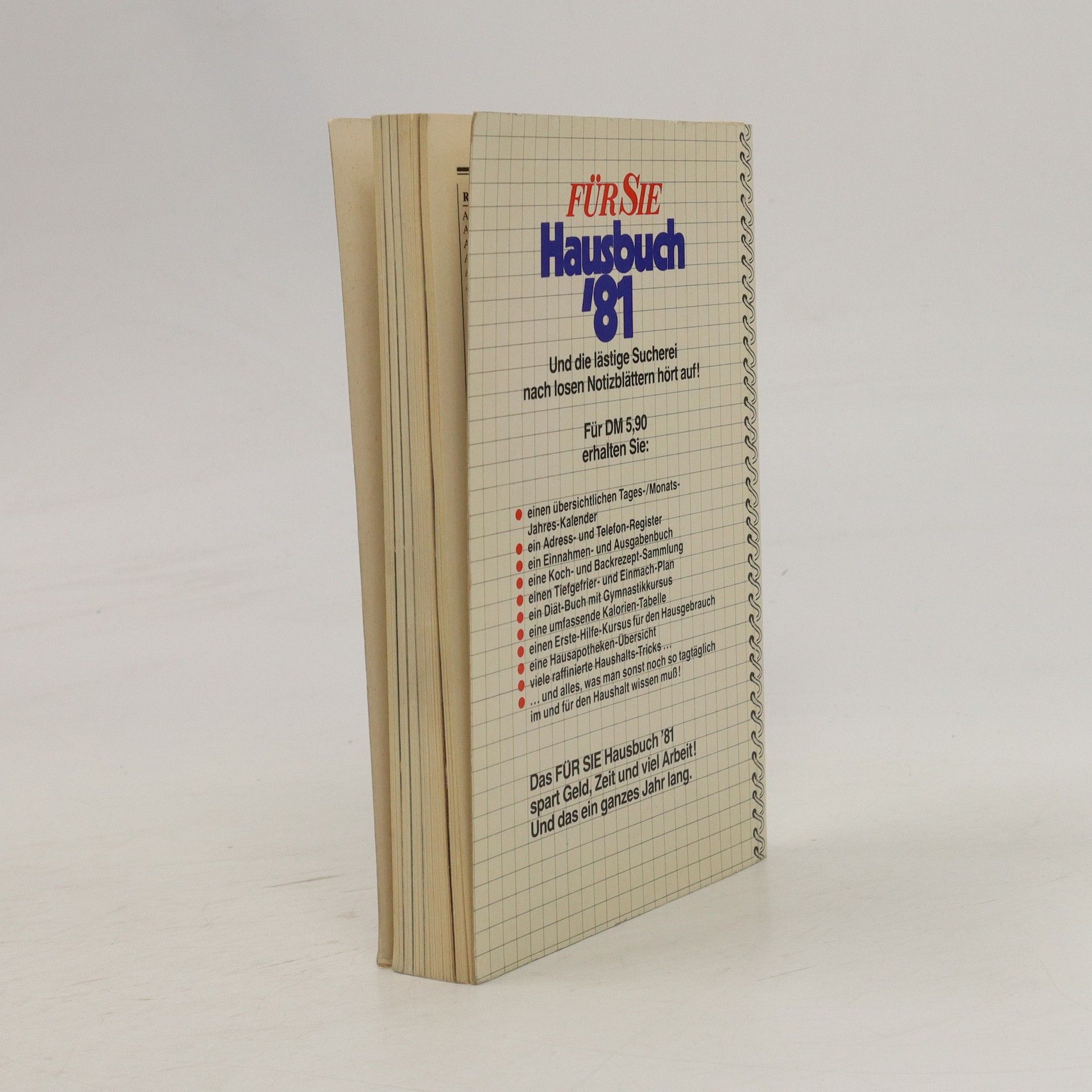 Kolektiv autorů Für Sie die grosse Frauenzeitschrift Hausbuch ‘81