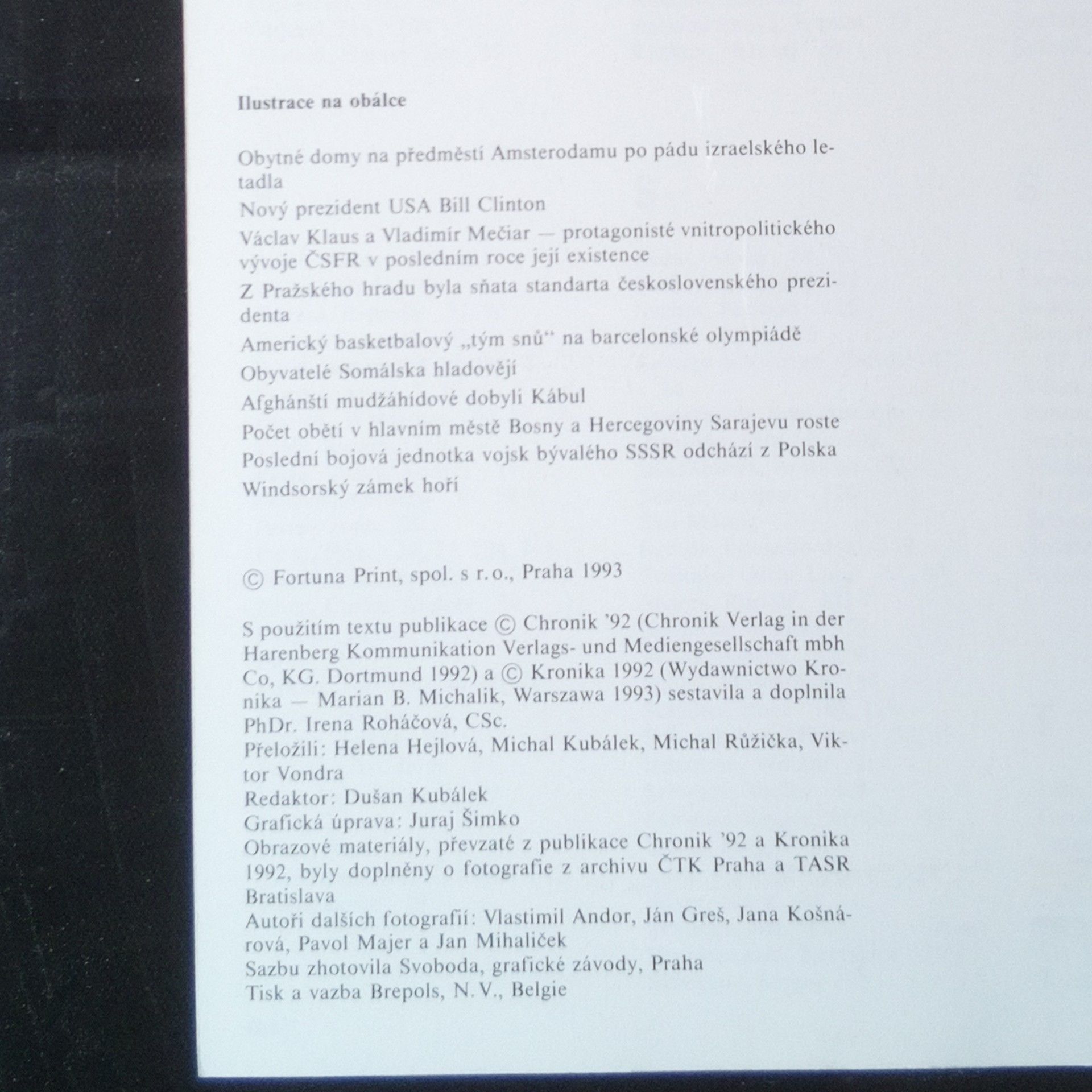 Various authors Kronika 1992