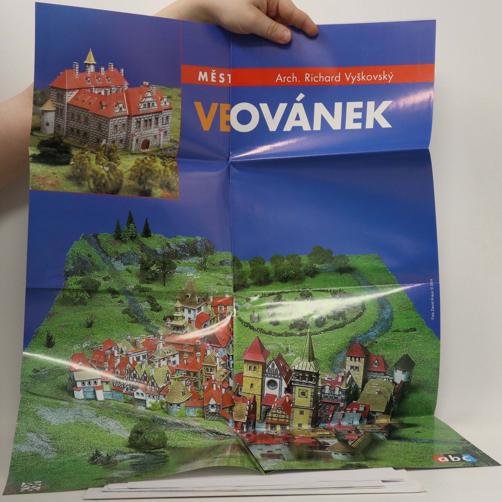 Richard Vyškovský Velká kniha vystřihovánek abc. Městská památková rezervace
