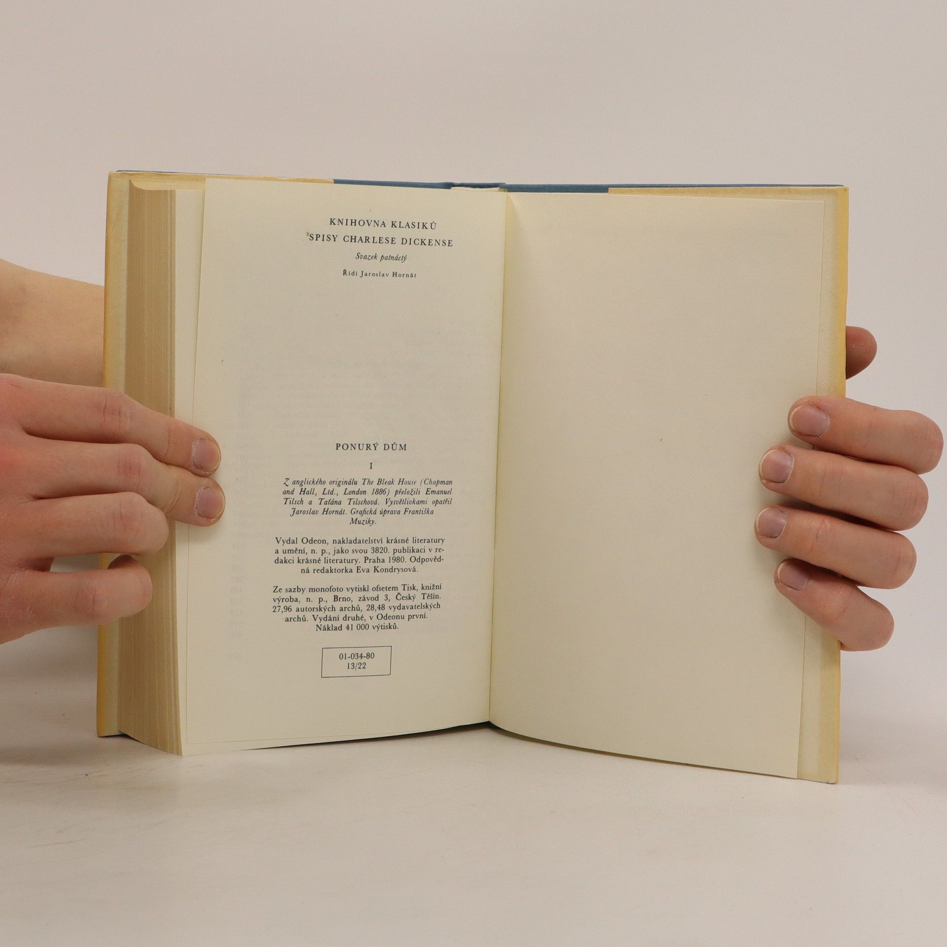 Charles Dickens Ponurý dům 1-2