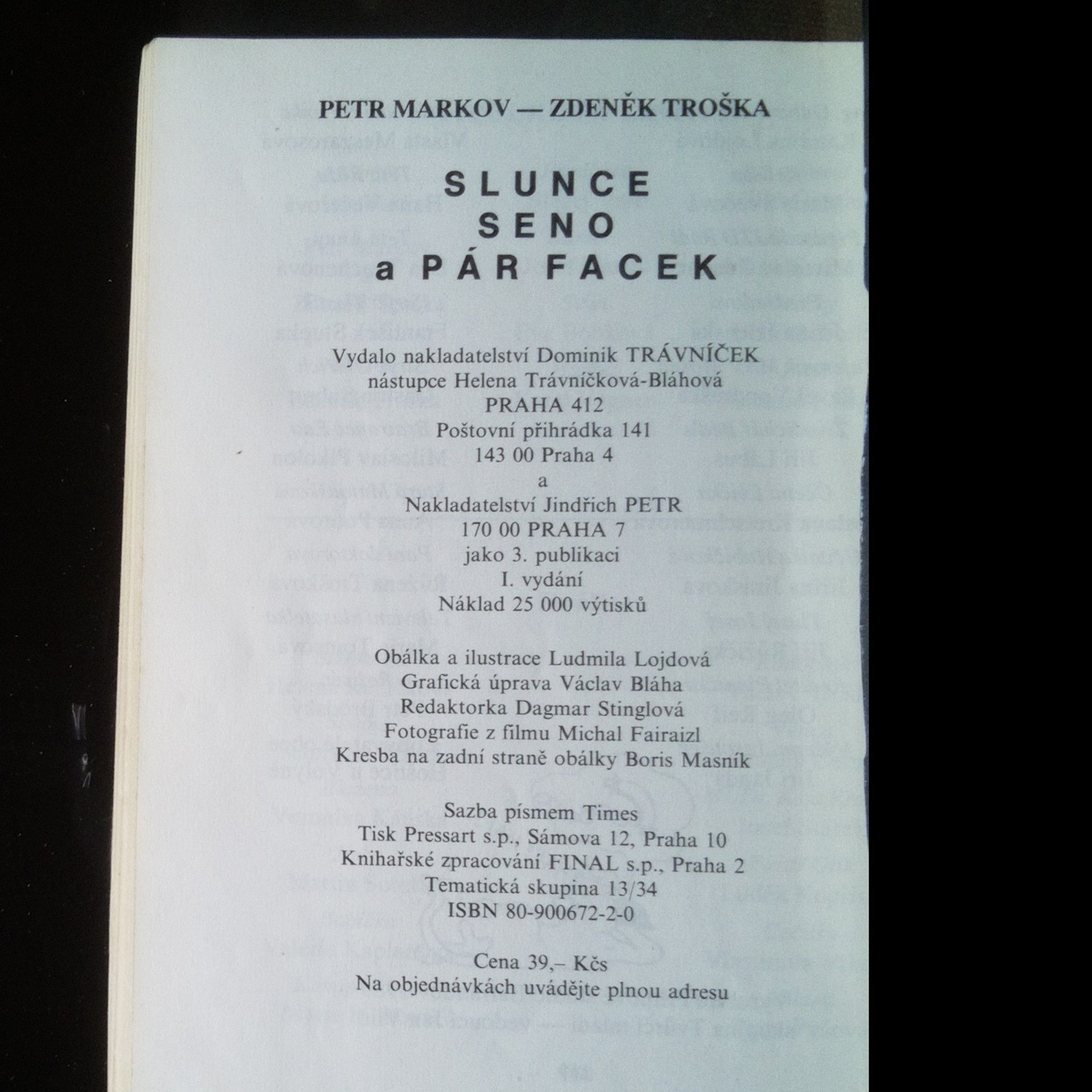 Zdeněk Troška Slunce, seno a pár facek