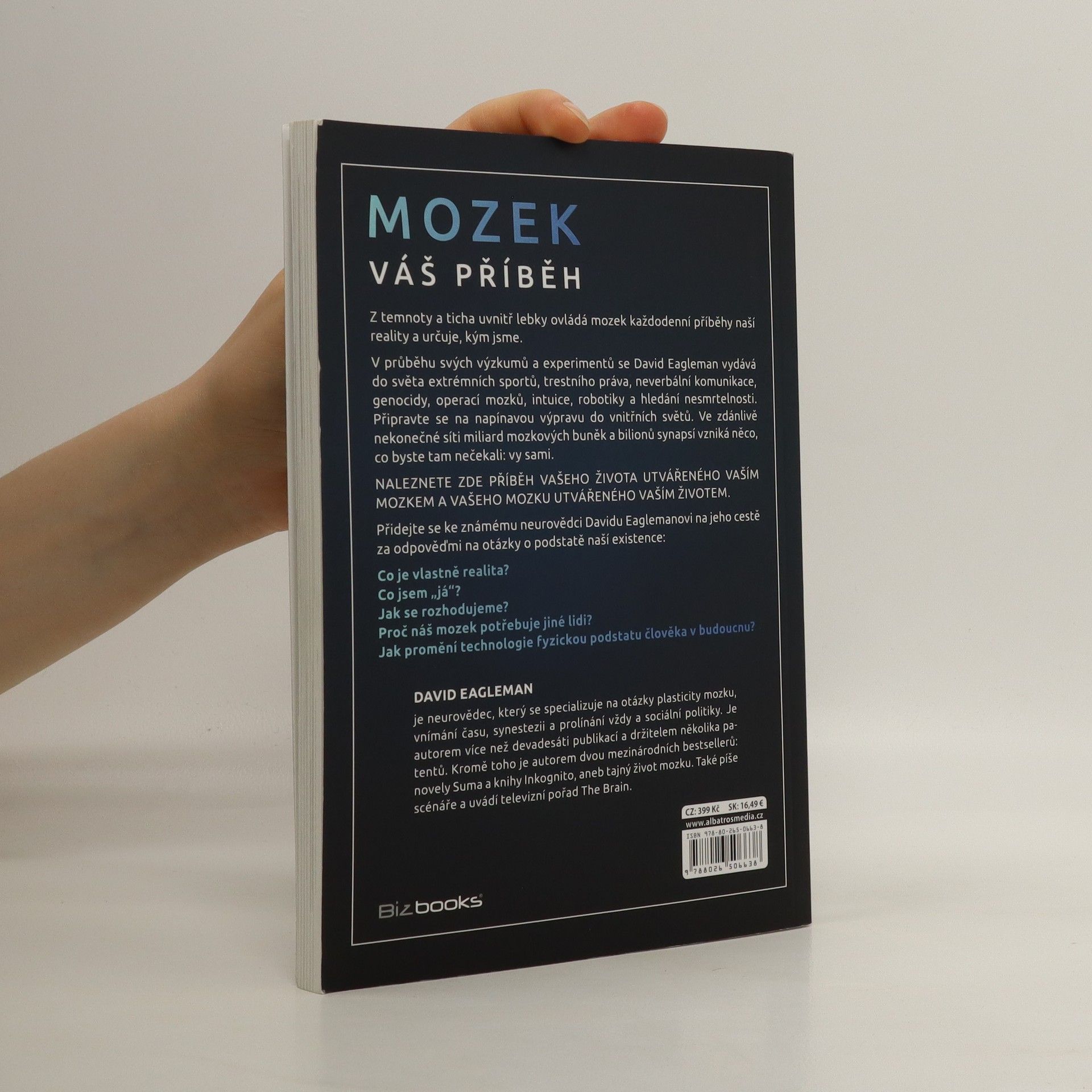 David Eagleman Mozek