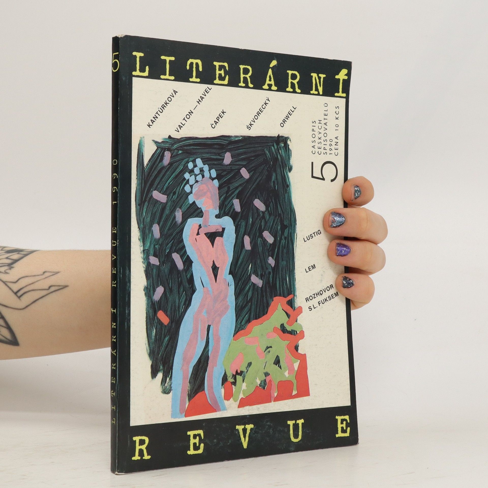 Collectif d'auteurs Literární revue, ročník XIX. (5/1990)