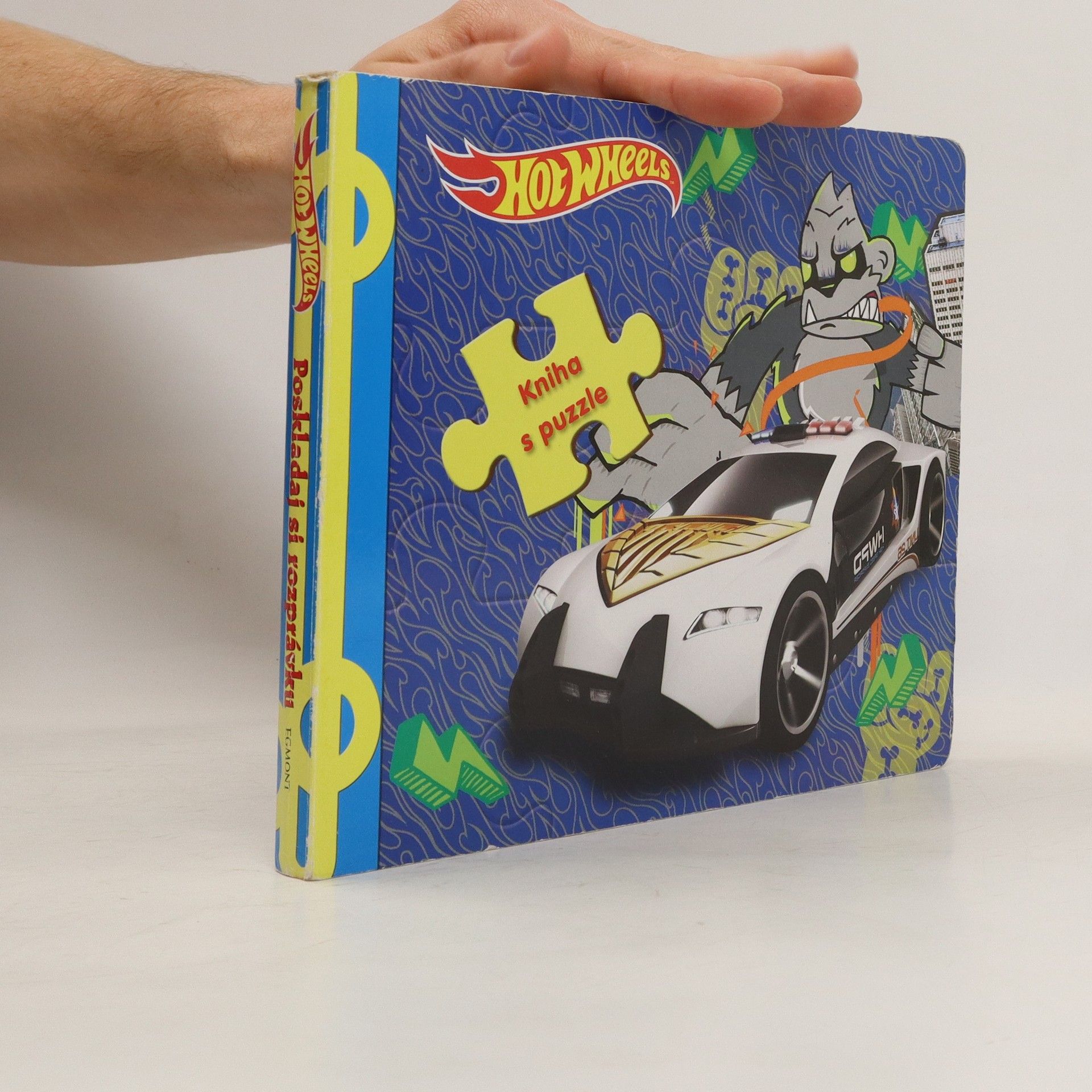 Collectif d'auteurs Hot Wheels: kniha s puzzle