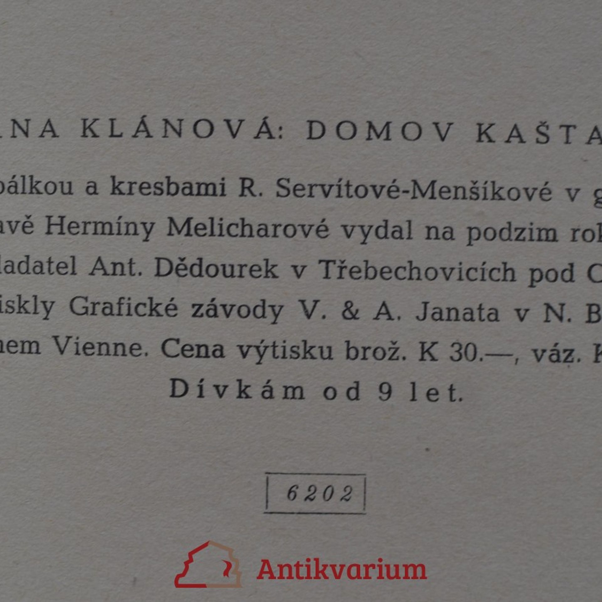 Hana Klánová Domov Kaštanka