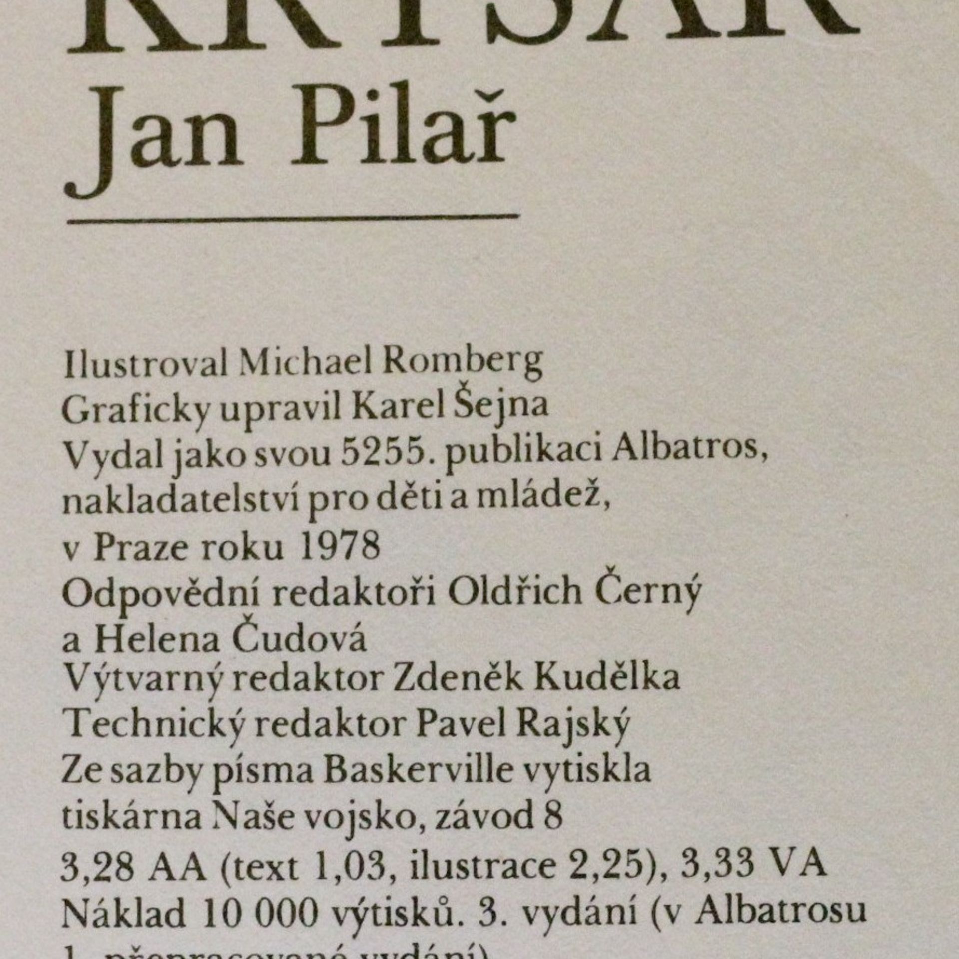 Jan Pilař Krysař