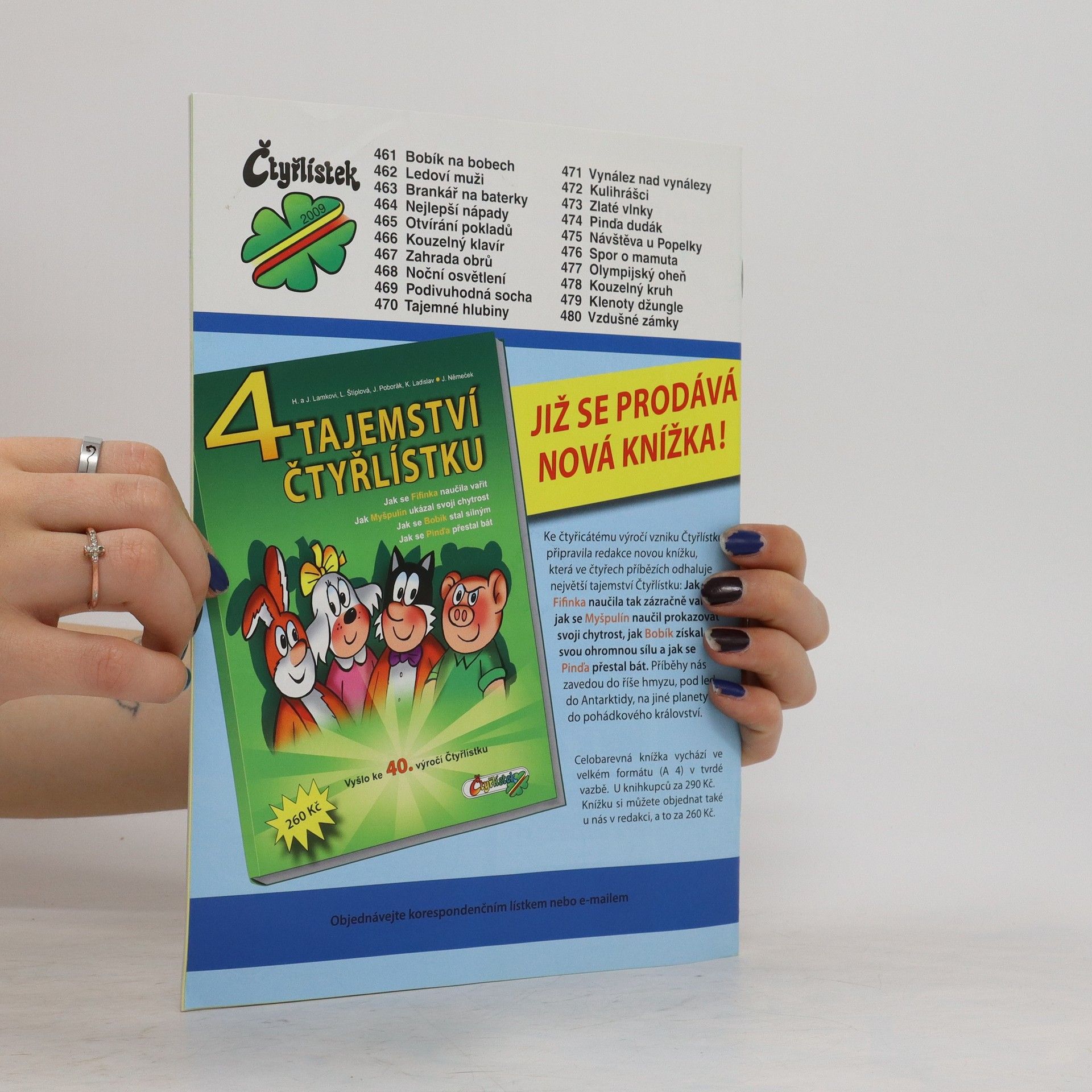 Kolektiv autorů Čtyřlístek č. 475, 15/2009. Návštěva u Popelky