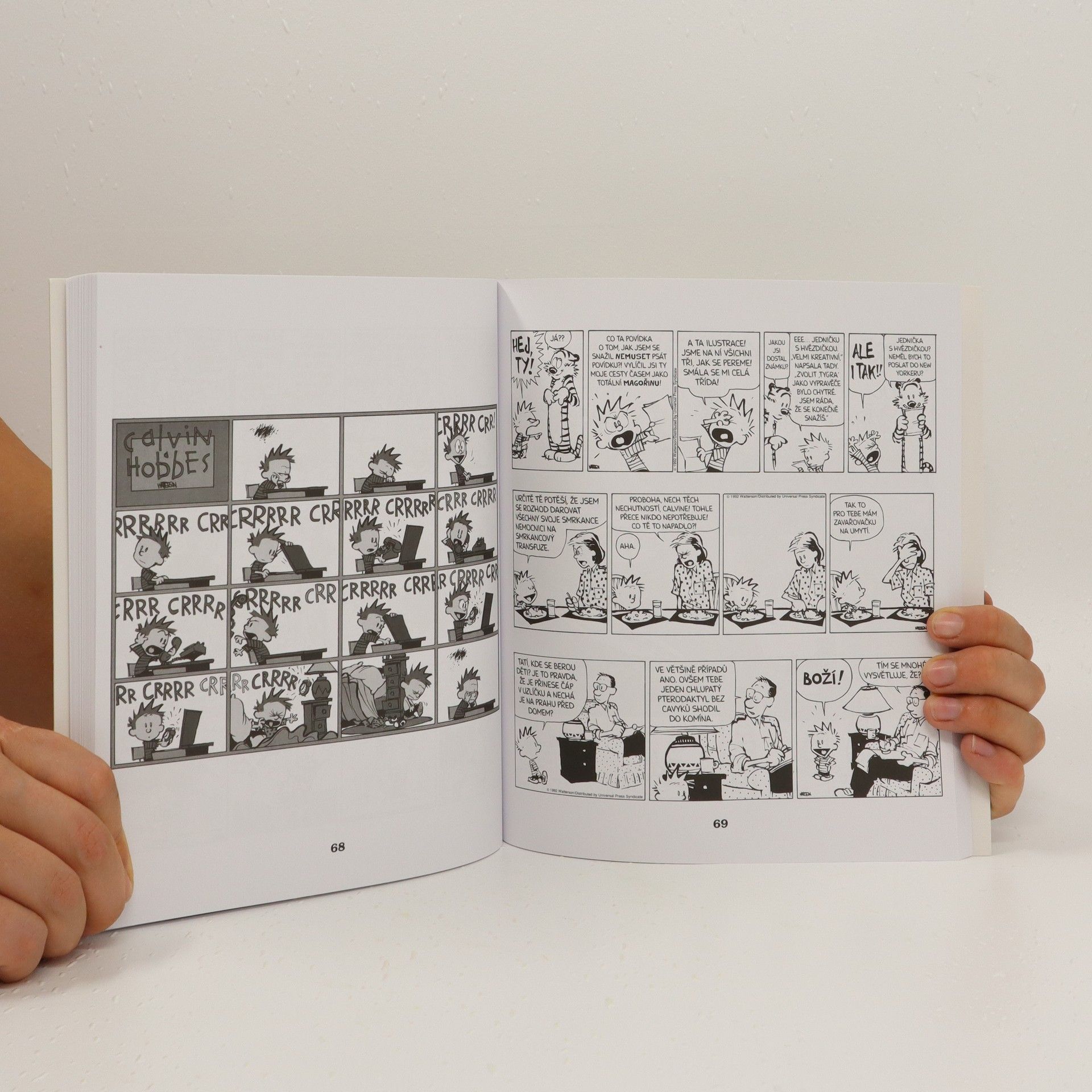 Bill Watterson Jeden neví, kam dřív skočit