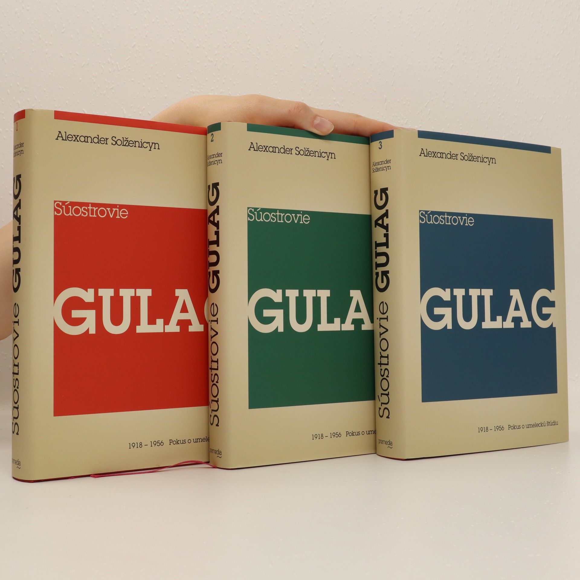 Aleksandr Isajevič Solženicyn Súostrovie Gulag : 1918-1956 : pokus o umeleckú štúdiu 1-3