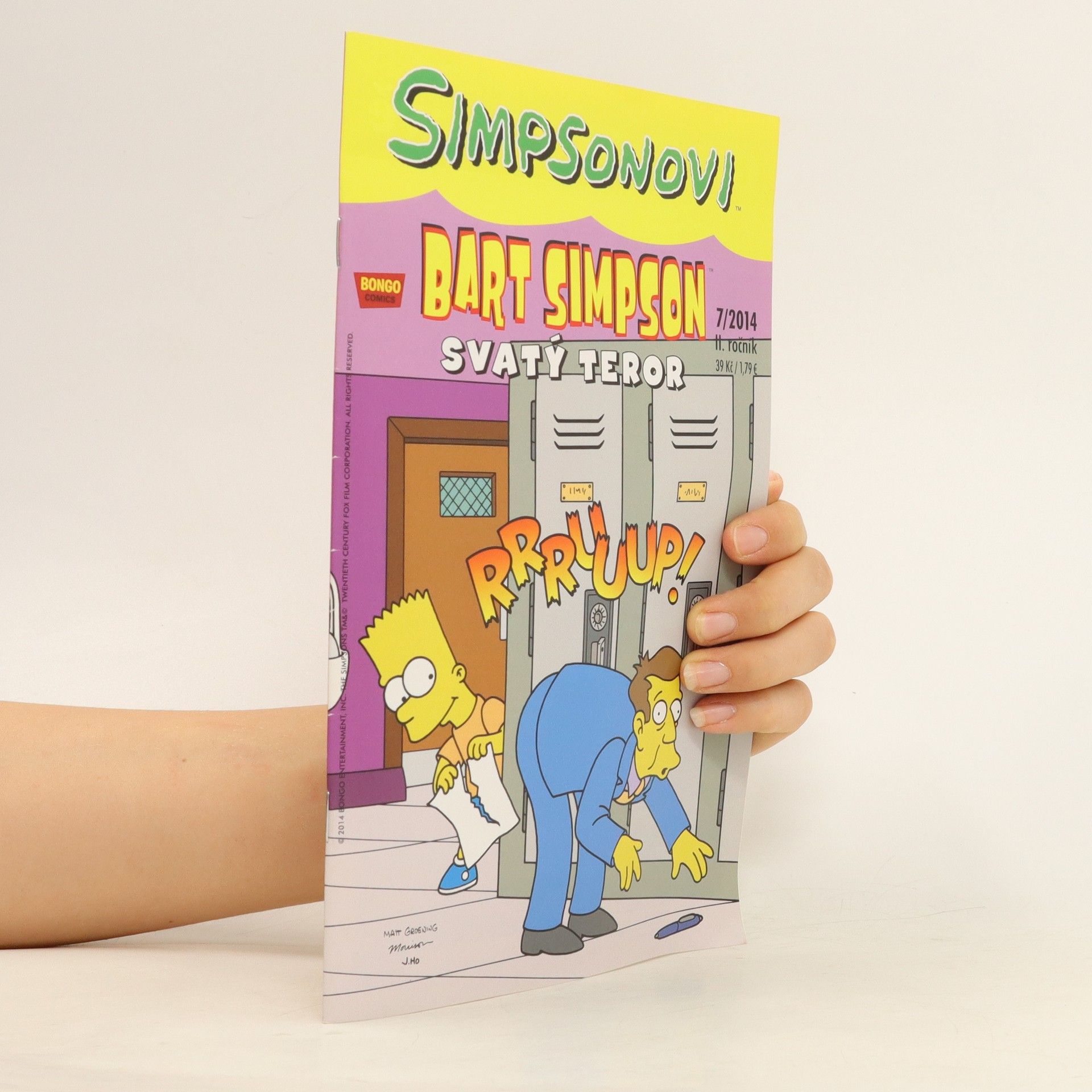 Matt Groening Simpsonovi. Bart Simpson: Svatý teror 7/2014