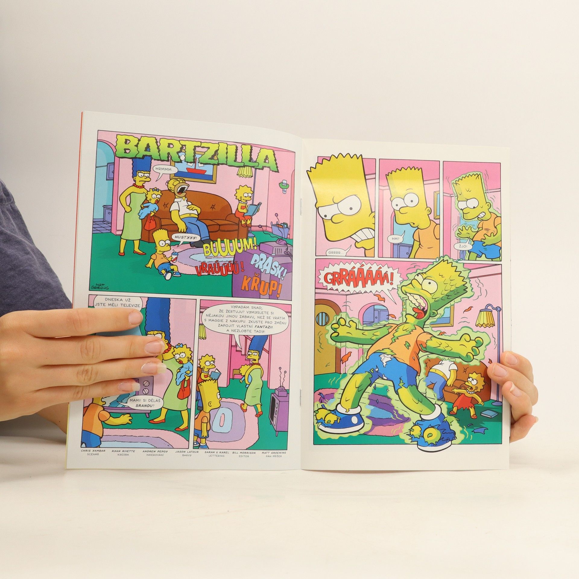 Matt Groening Simpsonovi. Bart Simpson: Svatý teror 7/2014