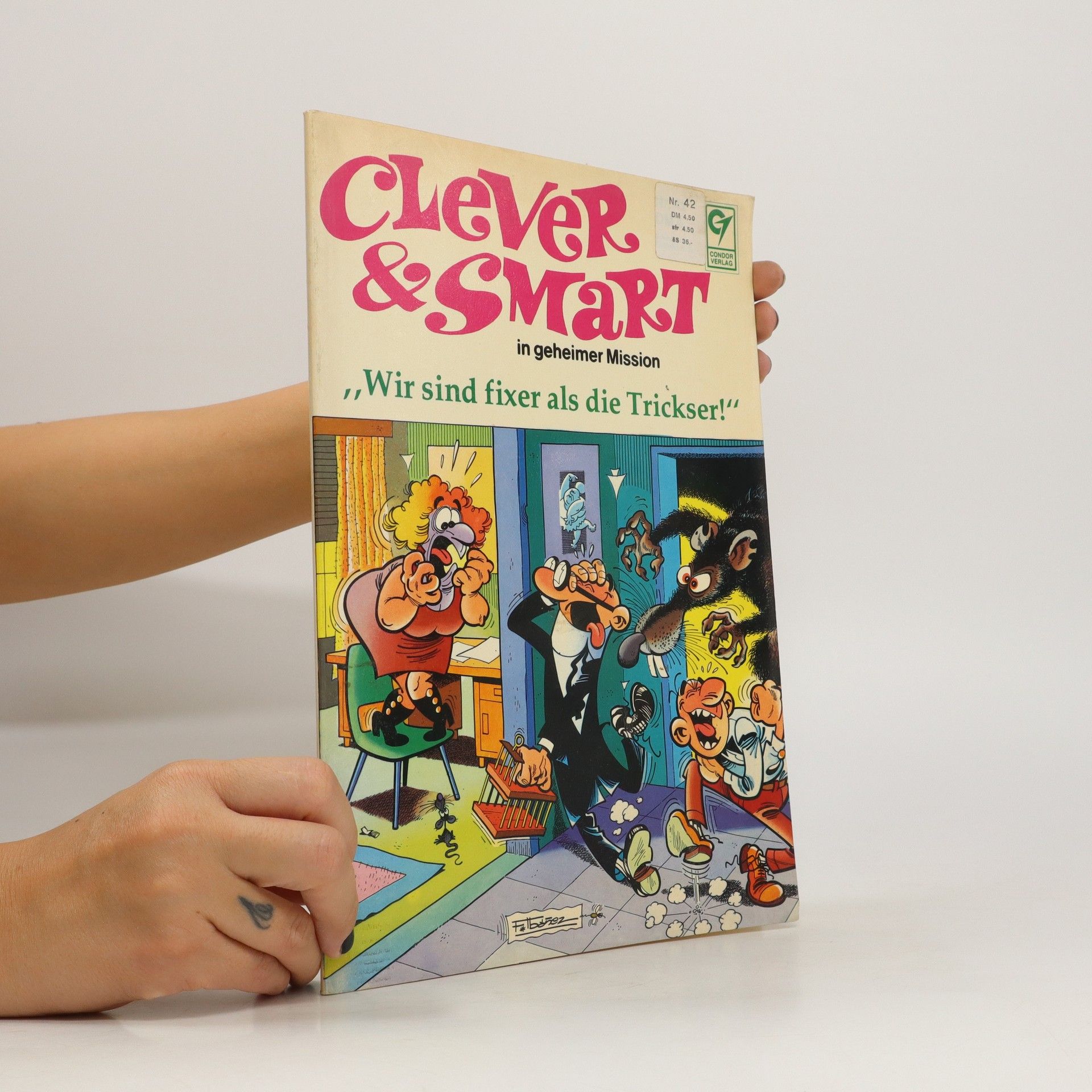 Auteurscollectief Clever & Smart in geheimer Mission. Wir sind fixer als die Trickser!