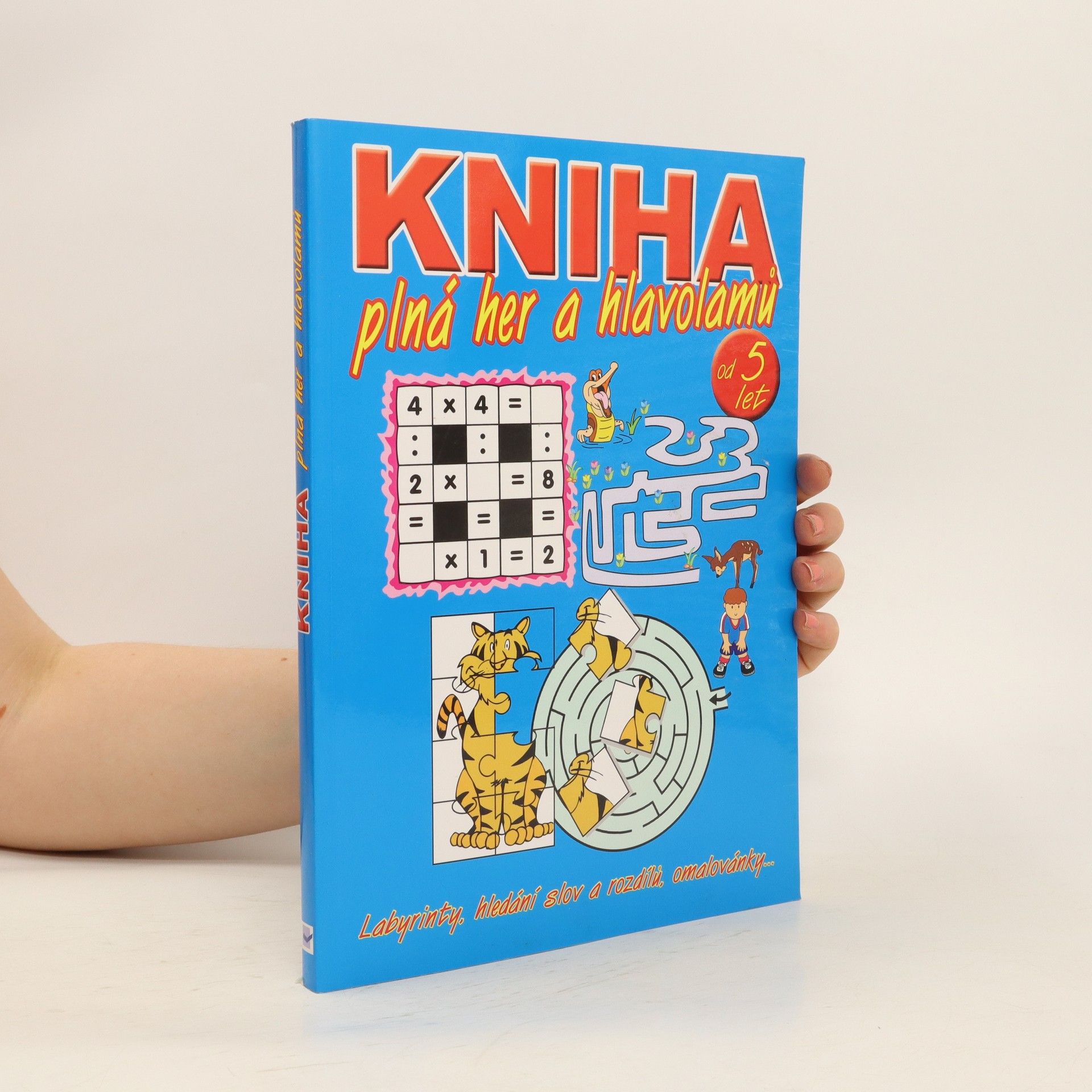 Kolektiv autorů Kniha plná her a hlavolamů