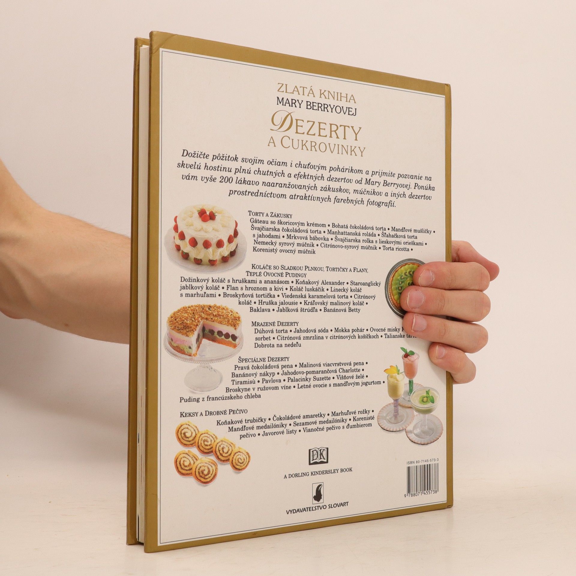 Mary Berry Zlatá kniha Mary Berryovej: Dezerty a cukrovinky