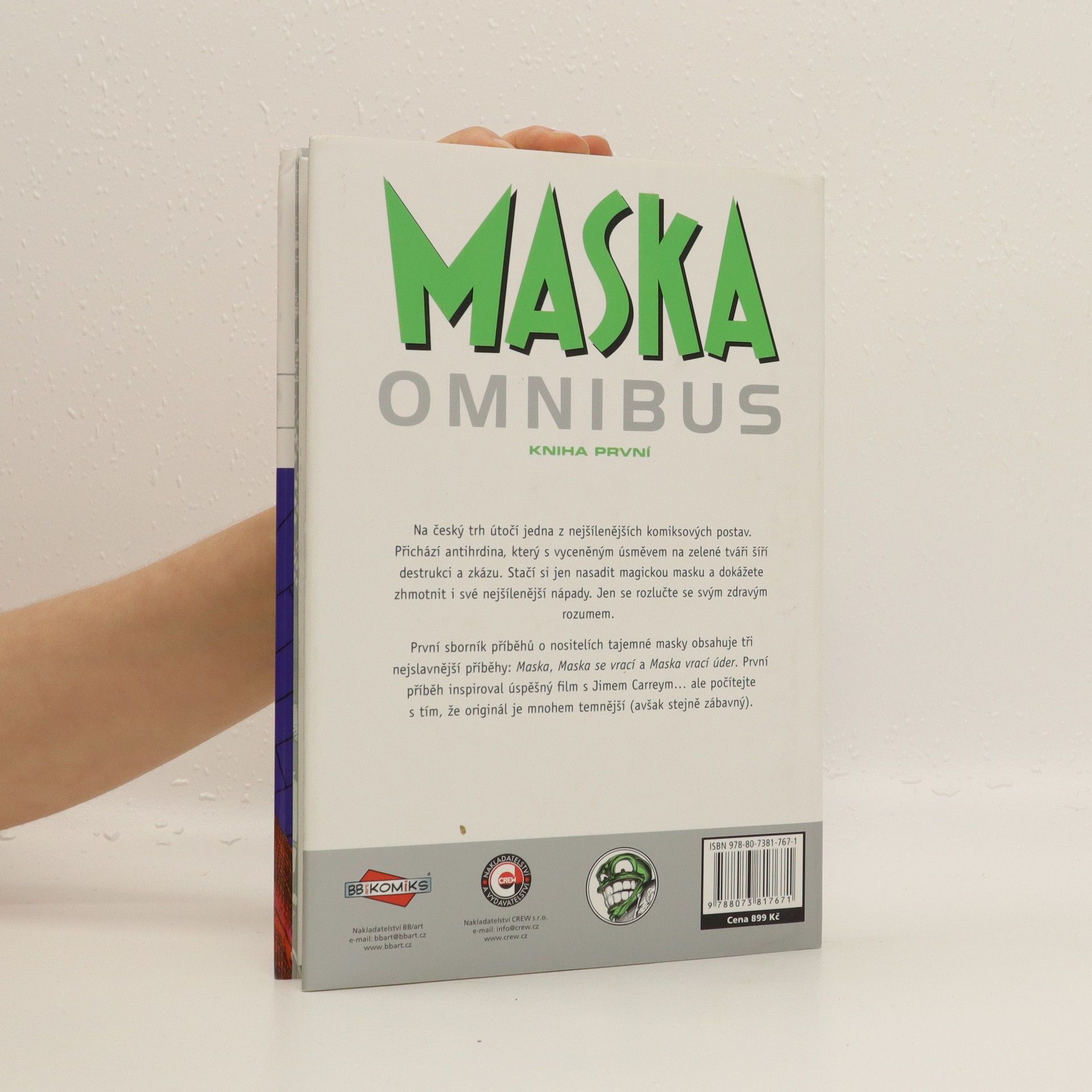 John Arcudi Maska omnibus. Kniha první