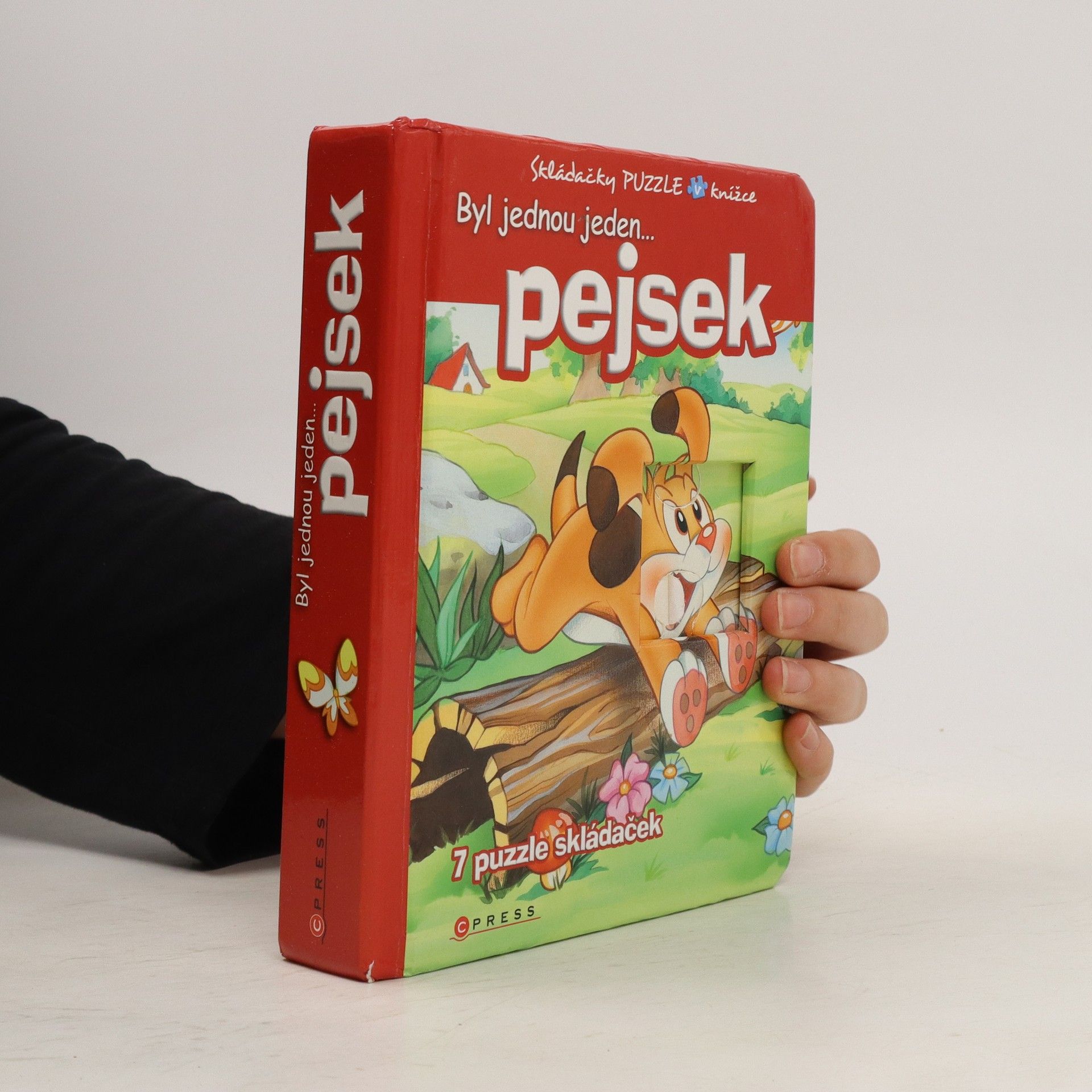 Kolektiv autorů Byl jednou jeden pejsek. Skládačky puzzle v knížce