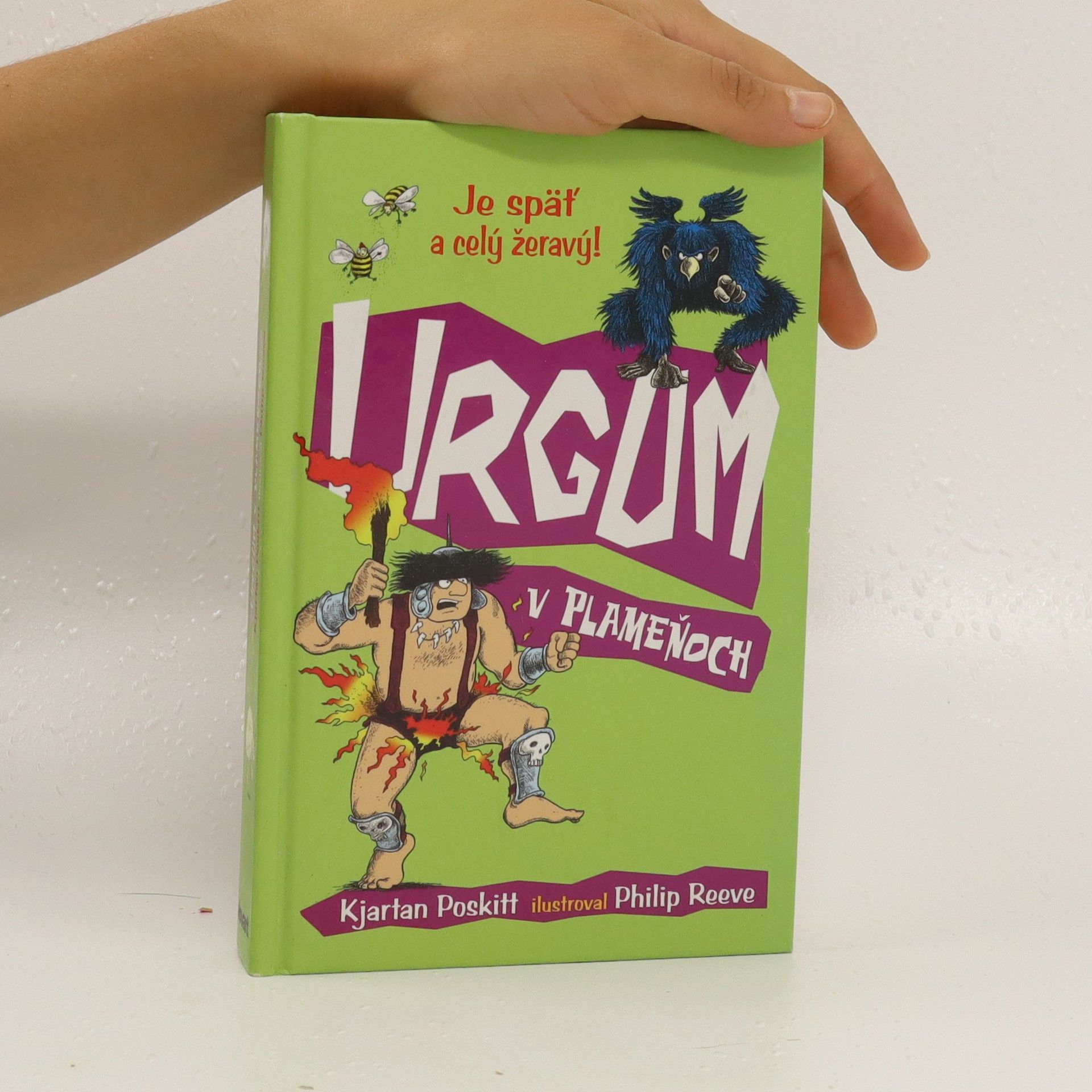 Kjartan Poskitt Urgum v plameňoch