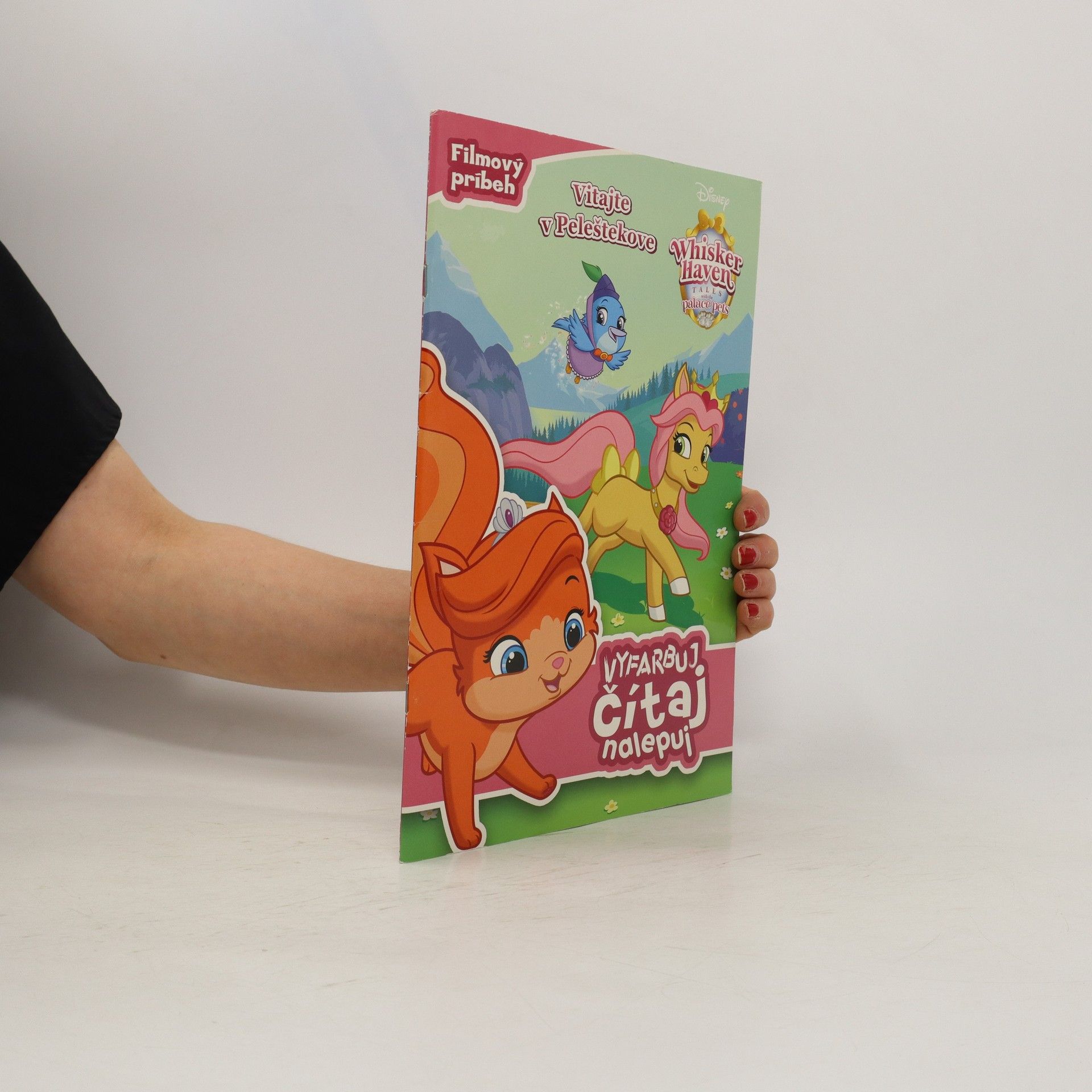 Collectif d'auteurs Whisker Haven: Vyfarbuj, čítaj, nalepuj