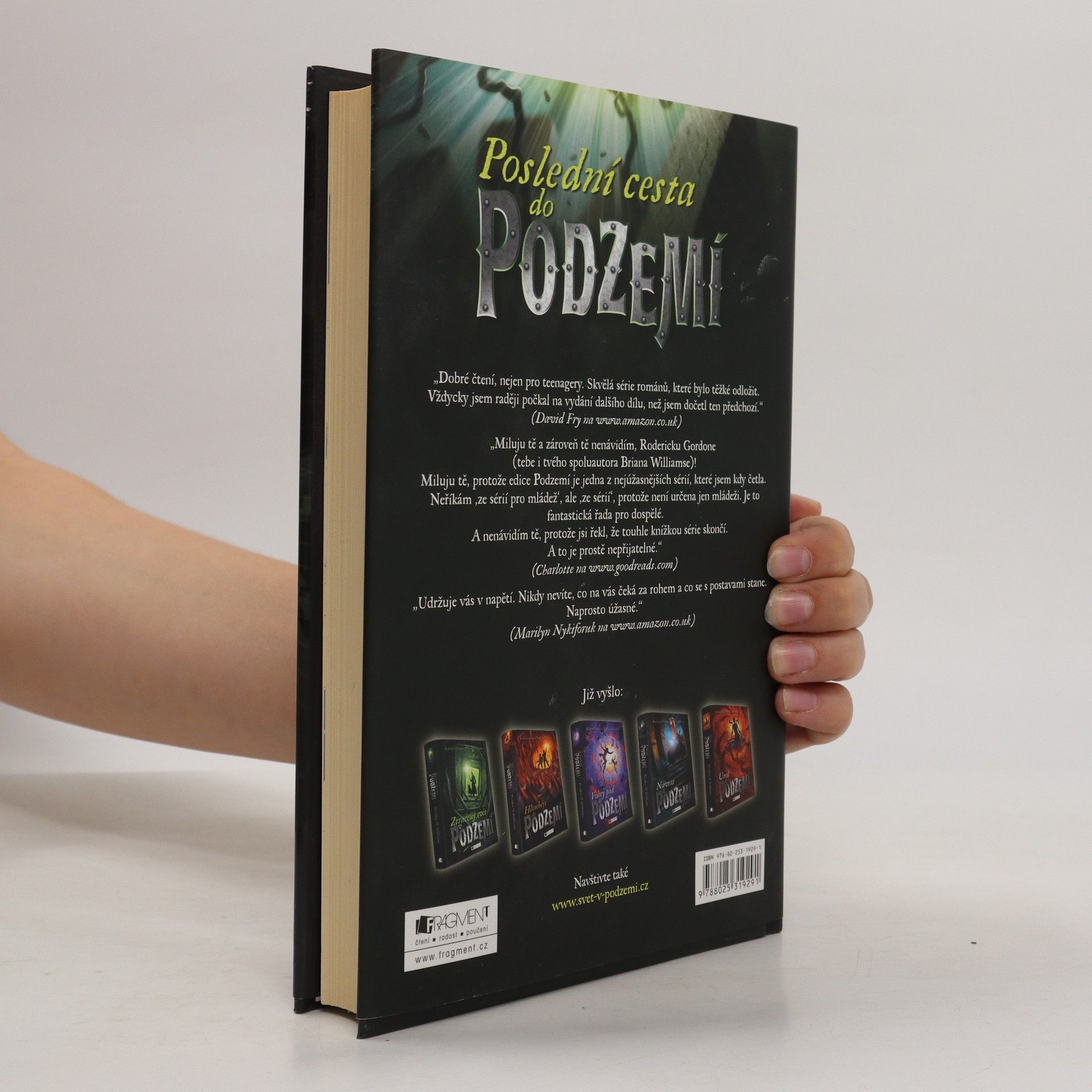 Roderick Gordon Poslední cesta do podzemí
