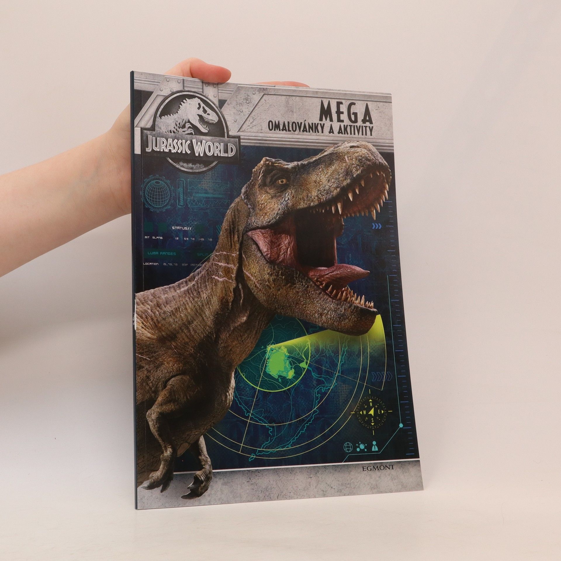 Collectif d'auteurs Jurassic World. Mega omalovánky a aktivity