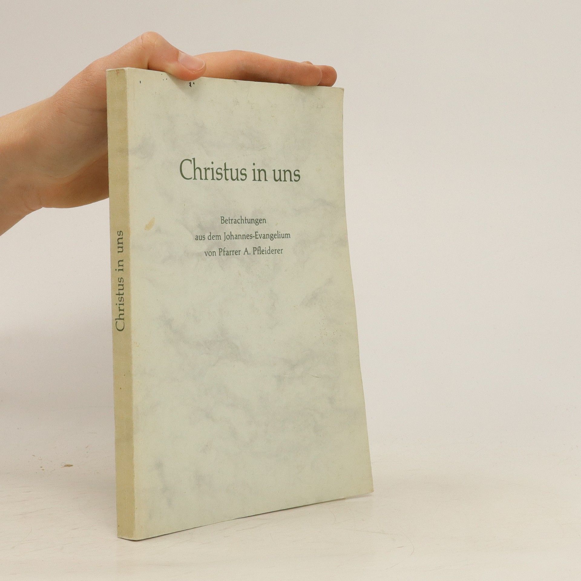 A. Pfleiderer Christus in uns