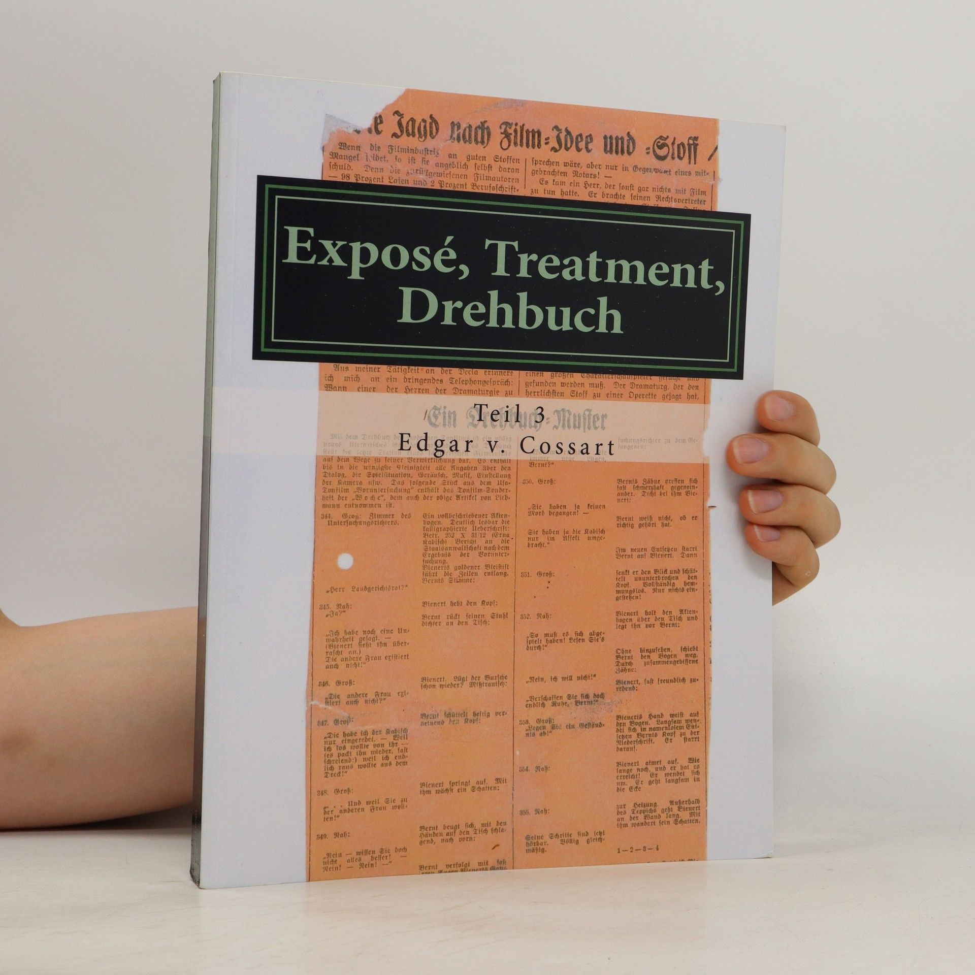 Exposé, Treatment, Drehbuch Teil 3