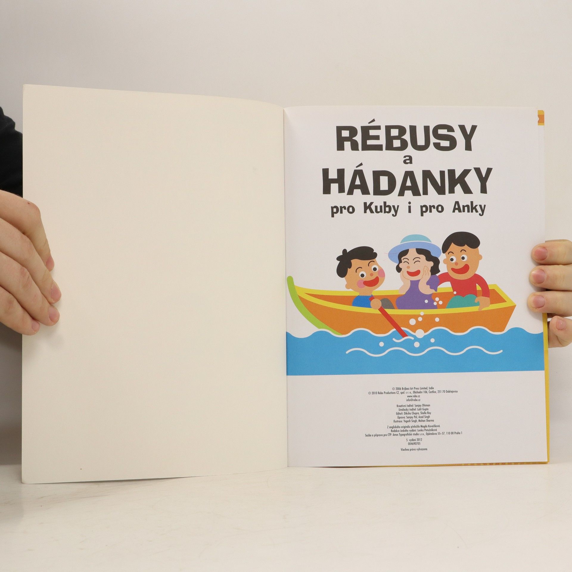 Autorenkollektiv Rébusy a hádanky pro Kuby i pro Anky