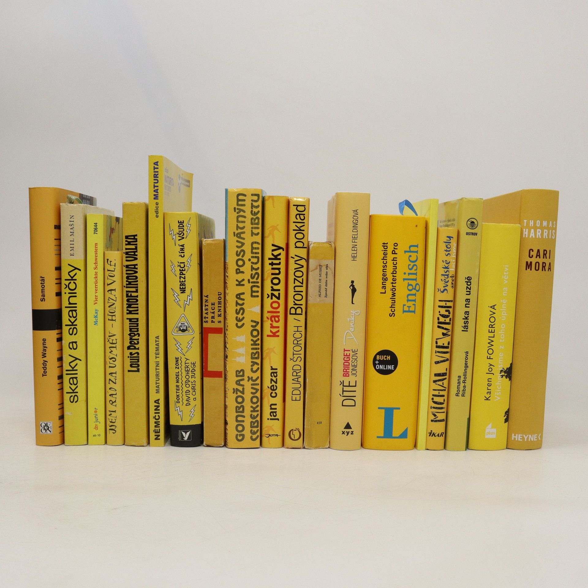 Kolektív autorov Barevná kolekce knih: Žlutá