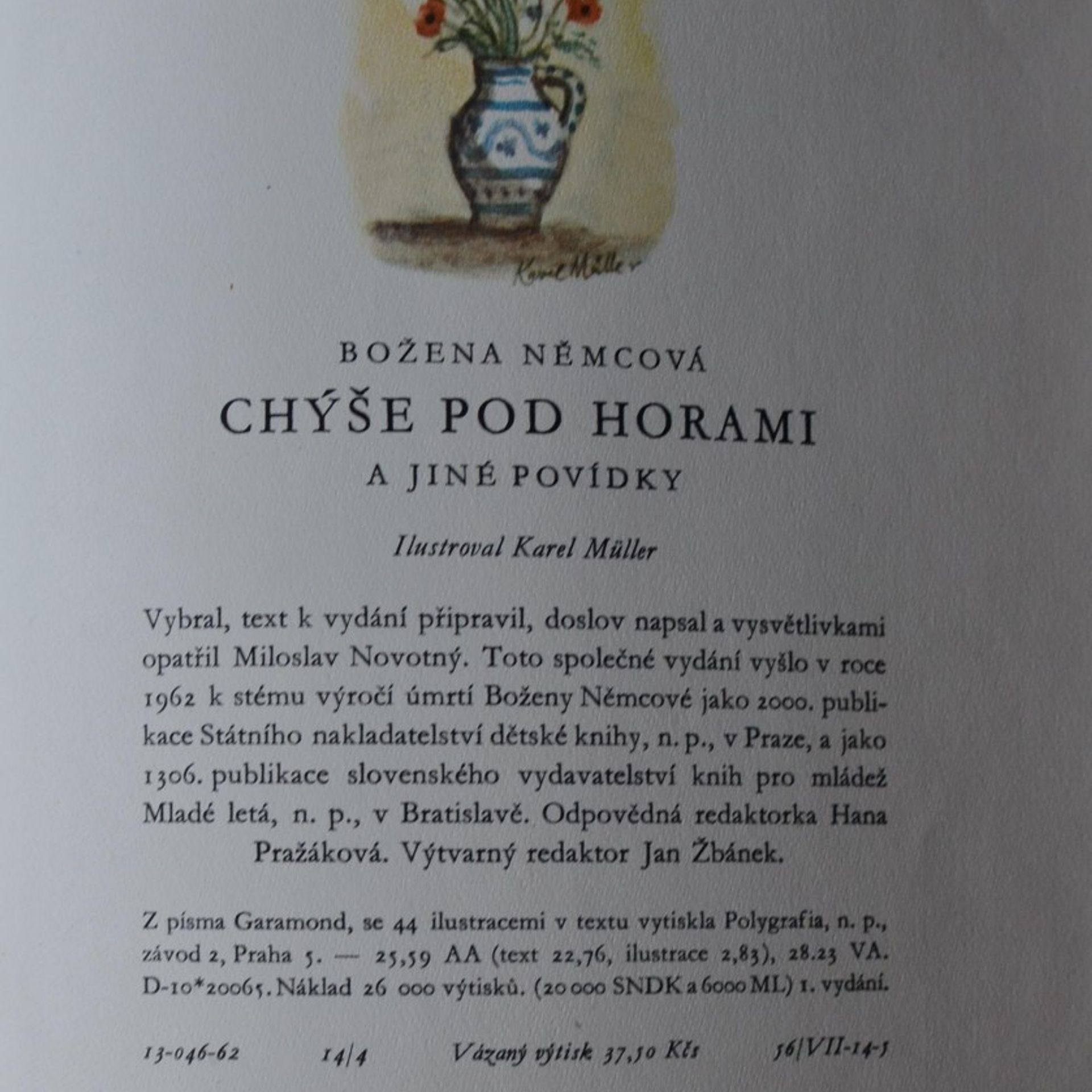 Božena Němcová Chýše pod horami a jiné povídky