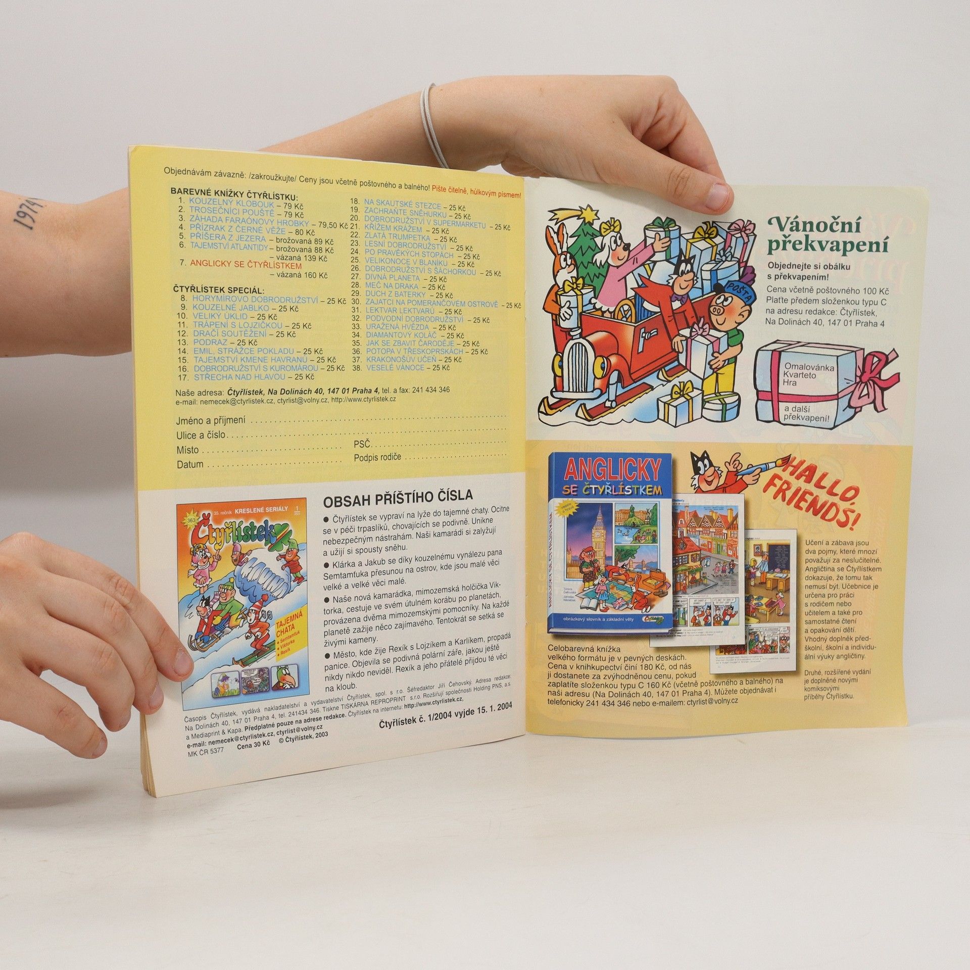 Autores varios Čtyřlístek 362. 18/2003