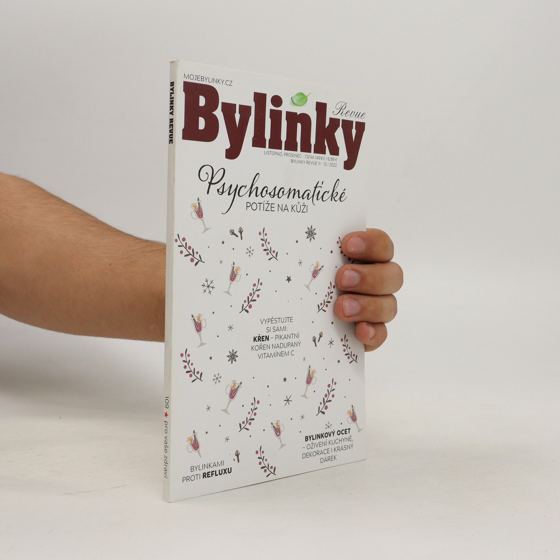 Kolektiv autorů Bylinky Revue 12/2022. Psychosomatické potíže na kůži