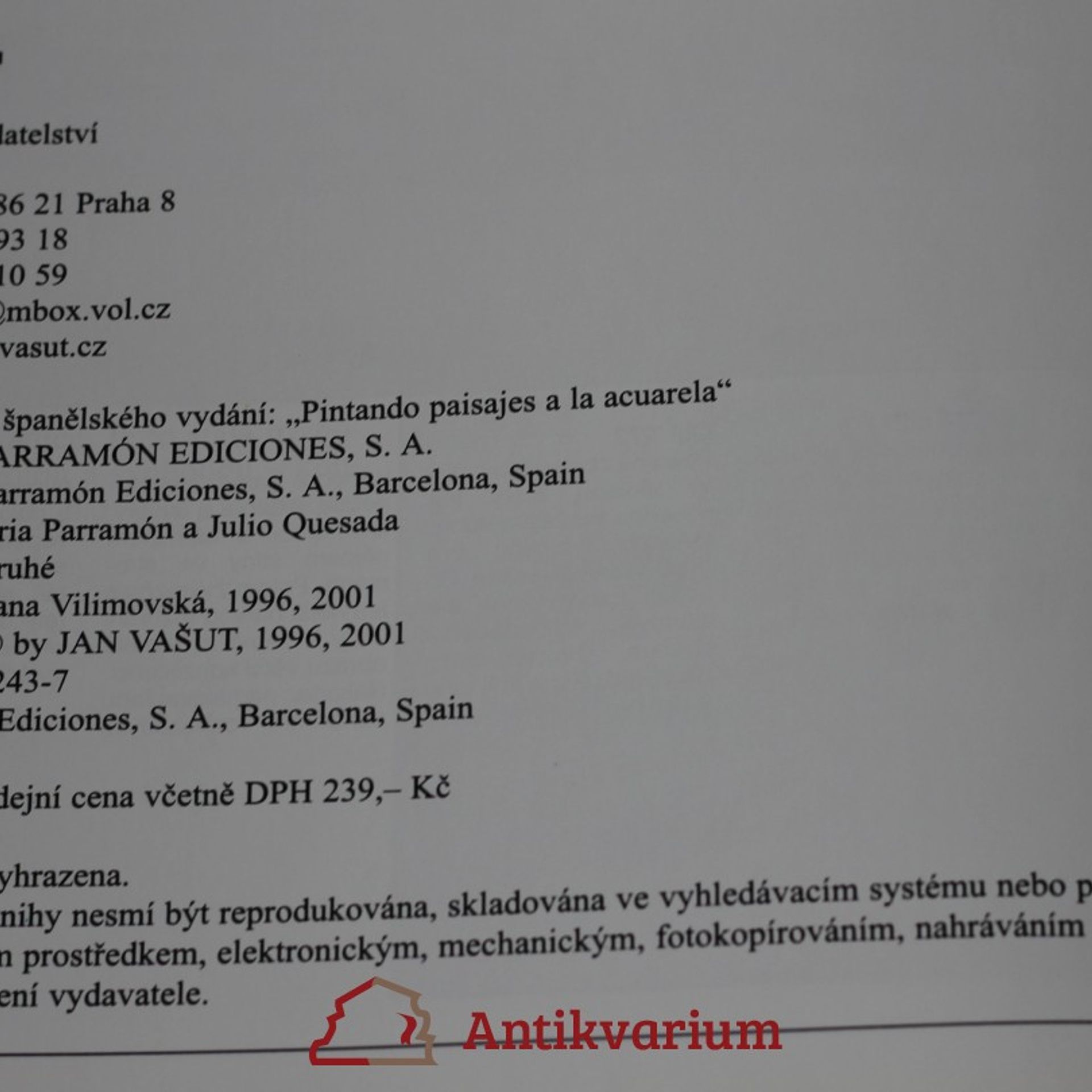 José María Parramón Jak malovat krajinu akvarelem