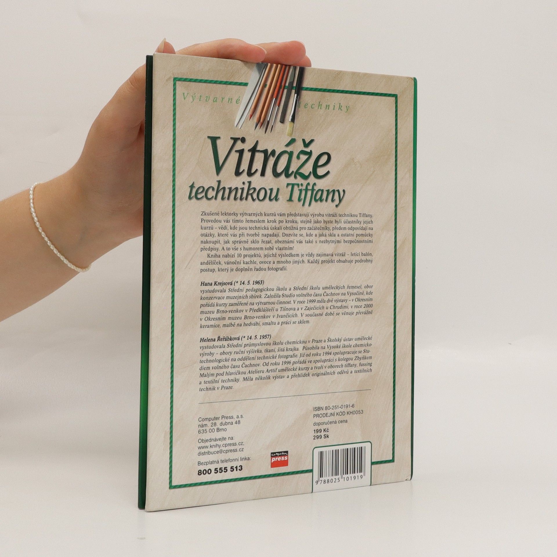 Hana Krejsová Vitráže technikou Tiffany