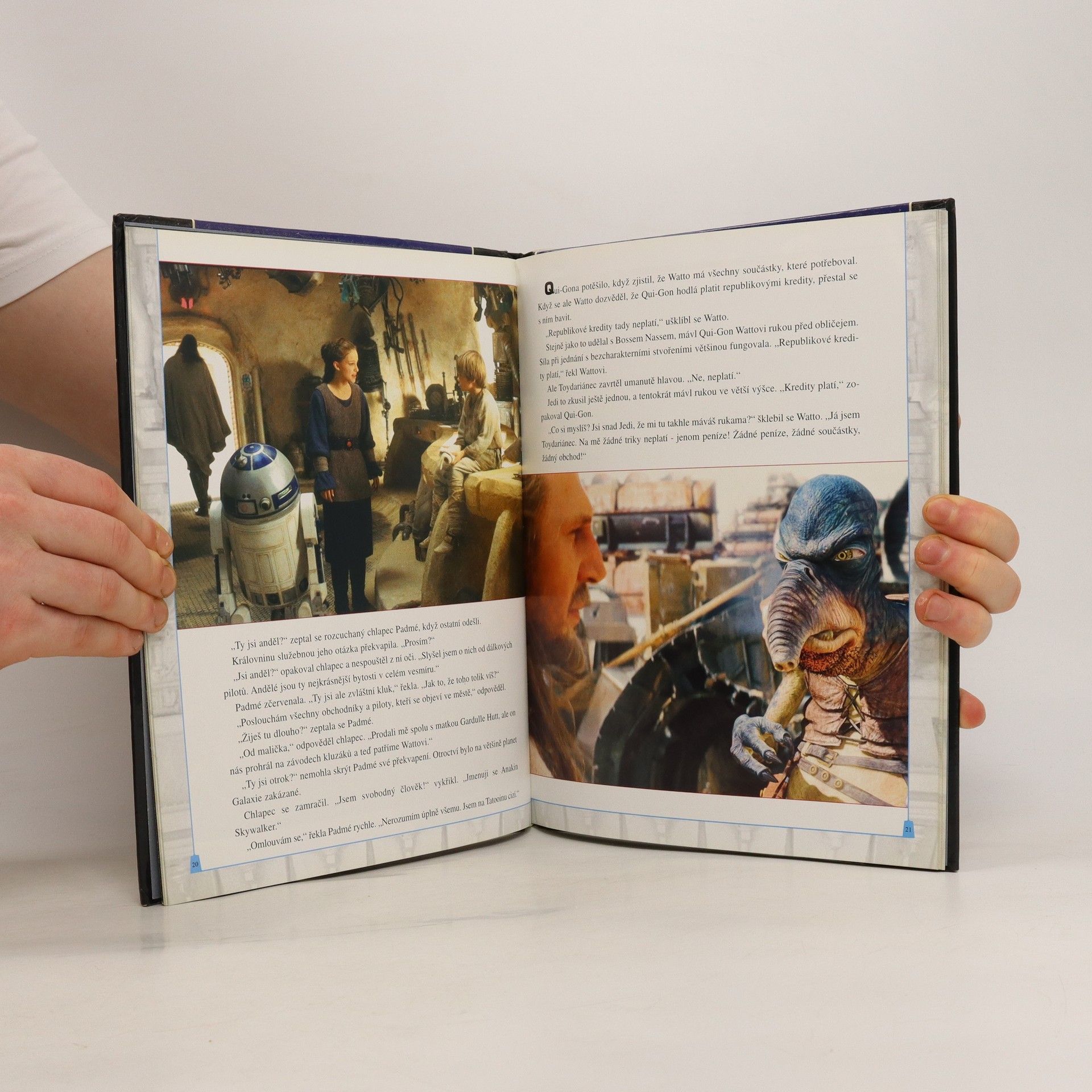 George Lucas Star wars - zpracováno podle filmové předlohy. epizoda I, Skrytá hrozba
