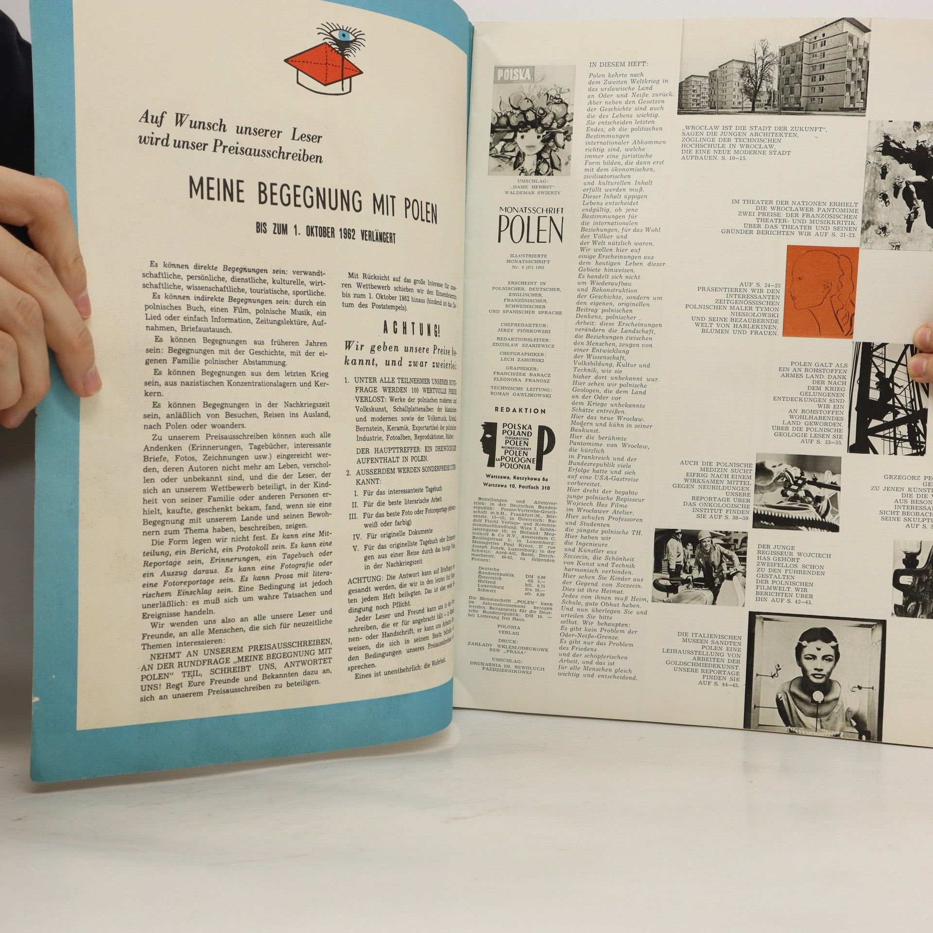Autorenkollektiv Monatsschrift Polen 9/1962