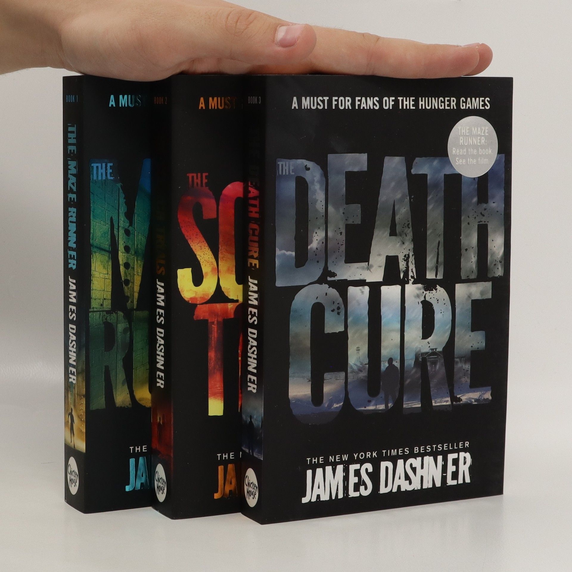 James Dashner The maze runner (3 svazky, komplet v boxu)