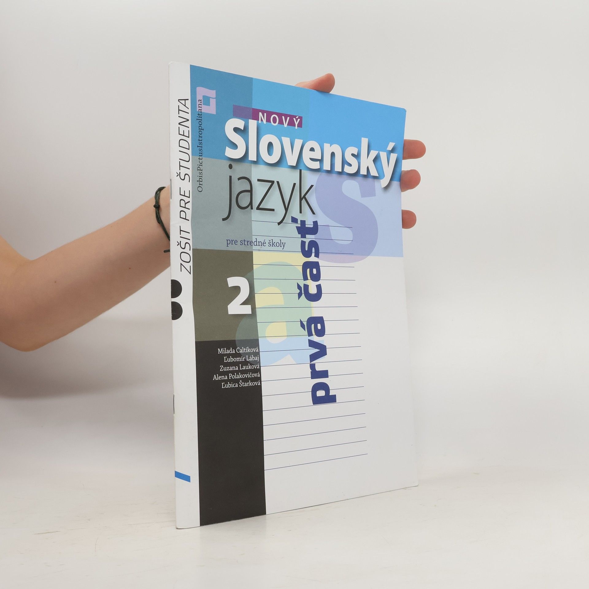 Autorenkollektiv Slovenský jazyk 2 prvá čásť