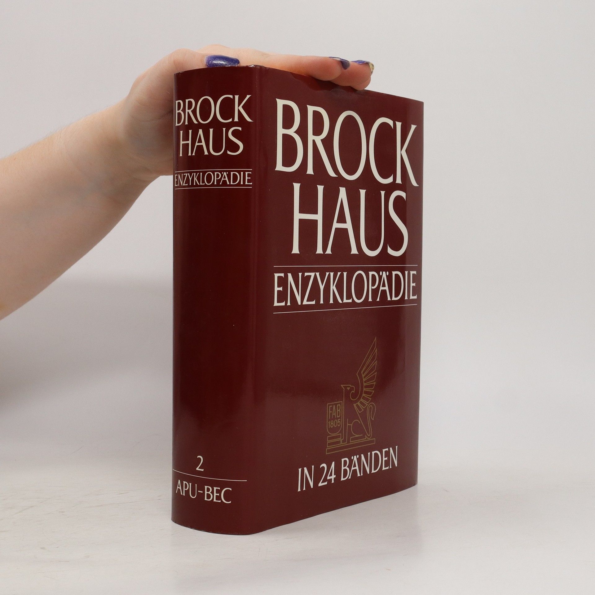 Autorenkollektiv Brockhaus Enzyklopädie Band 2. Apu-Bec
