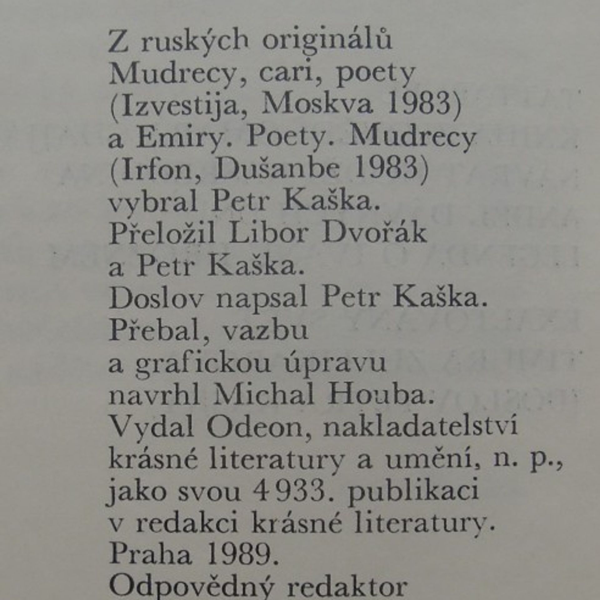 Timus Zulfikarov Vladaři a mudrci