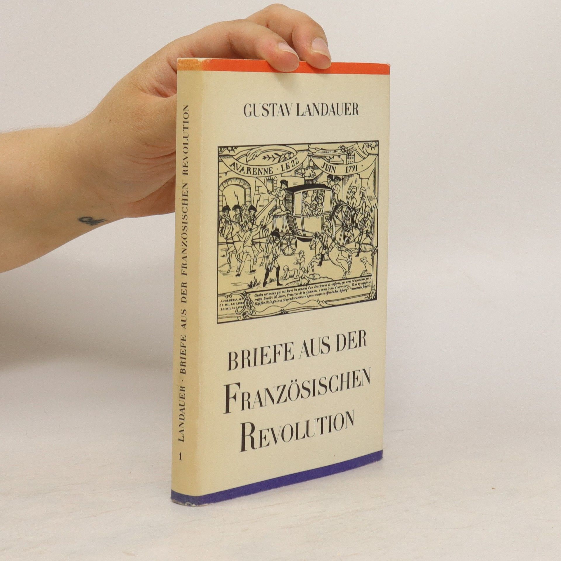 Gustav Landauer Briefe aus der Französischen Revolution