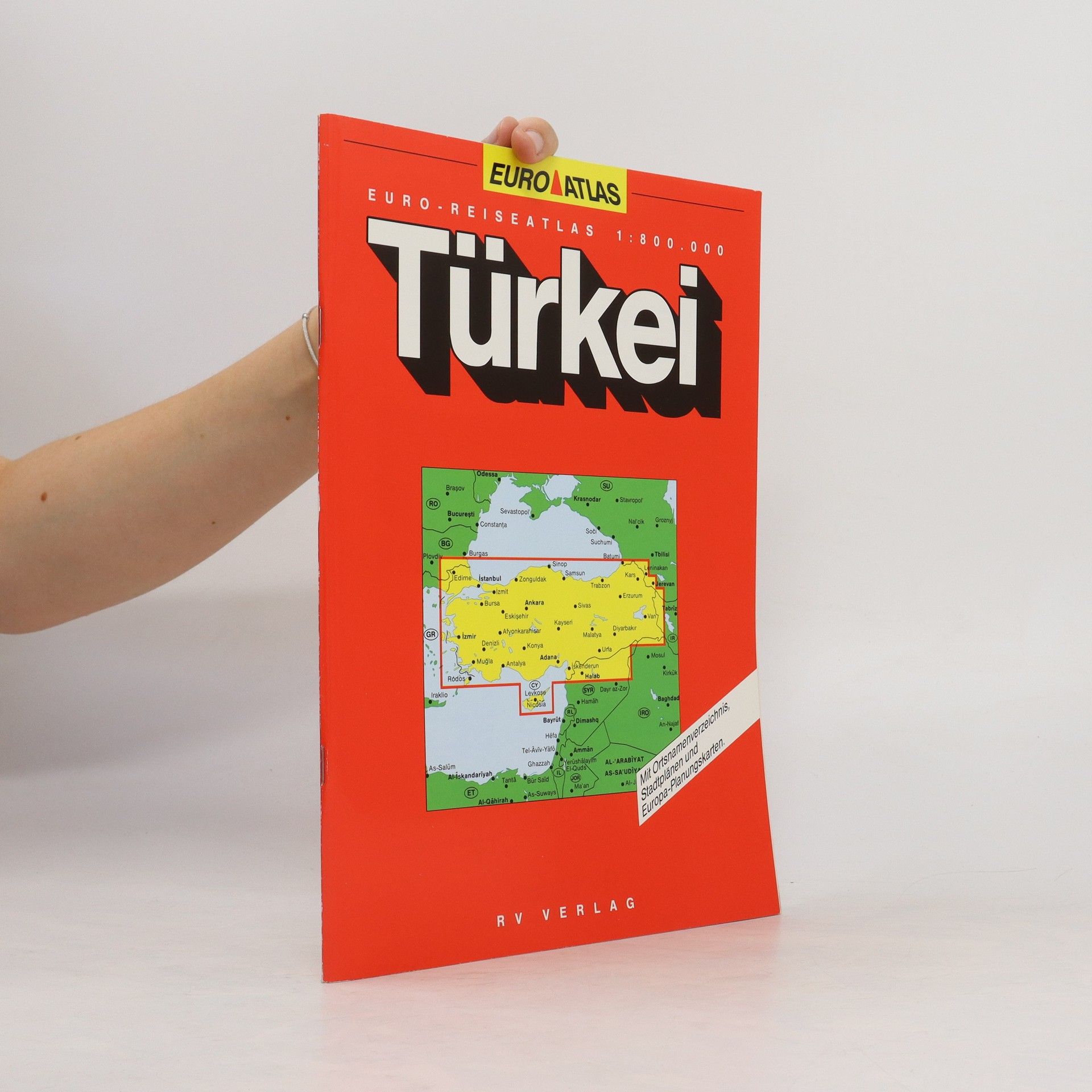 Autorenkollektiv Türkei. Euro-Reiseatlas. 1:800 000