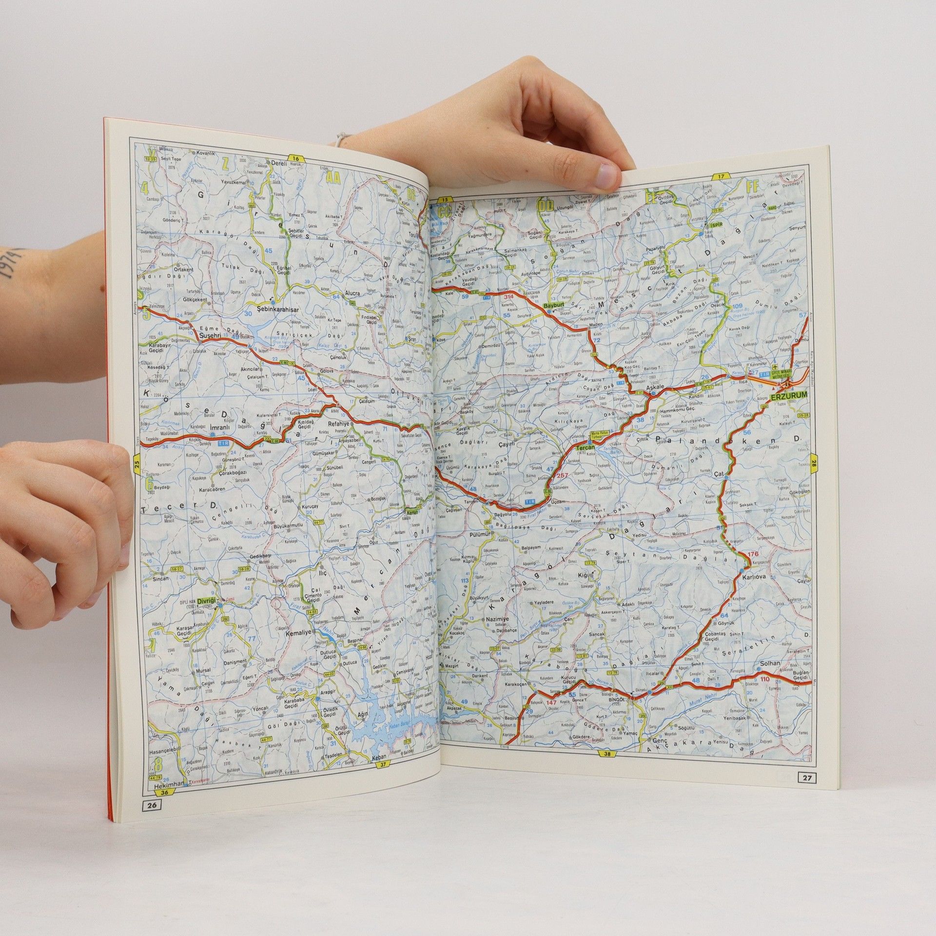 Autorenkollektiv Türkei. Euro-Reiseatlas. 1:800 000