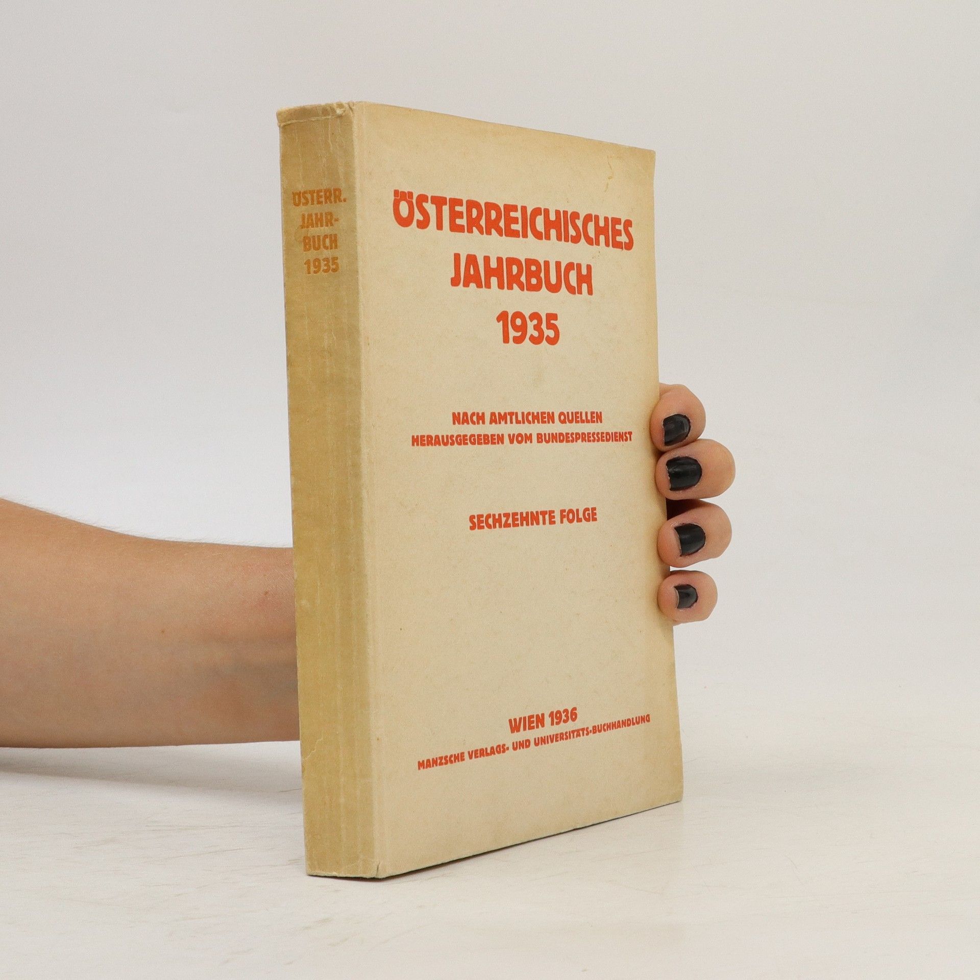 Autorenkollektiv Österreichisches Jahrbuch 1935