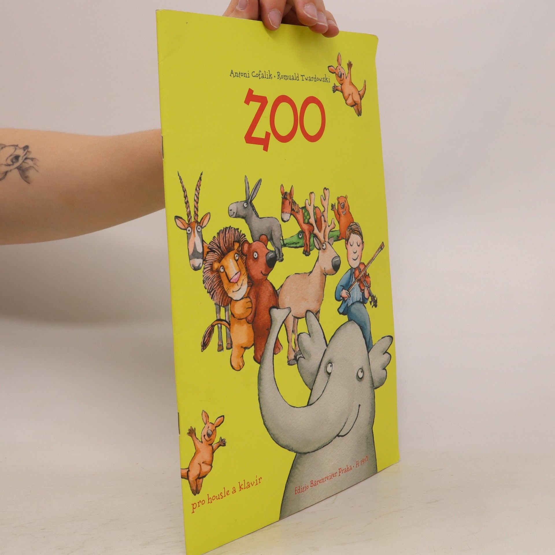 Romuald Twardowski Zoo. Pro housle a klavír